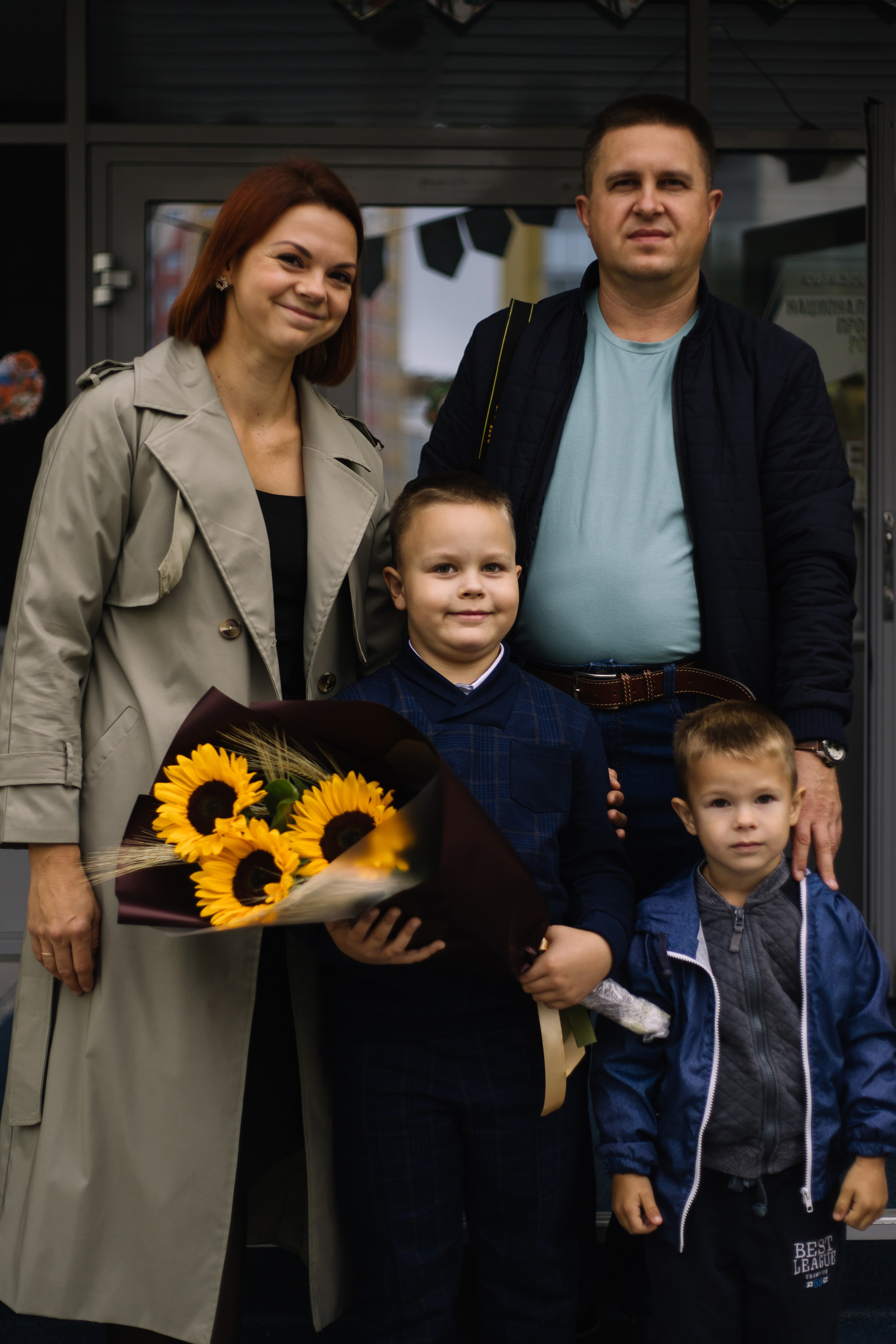 Фотосессия школьников на 1 сентября. Семейный фотограф в Томске Максимова Екатерина