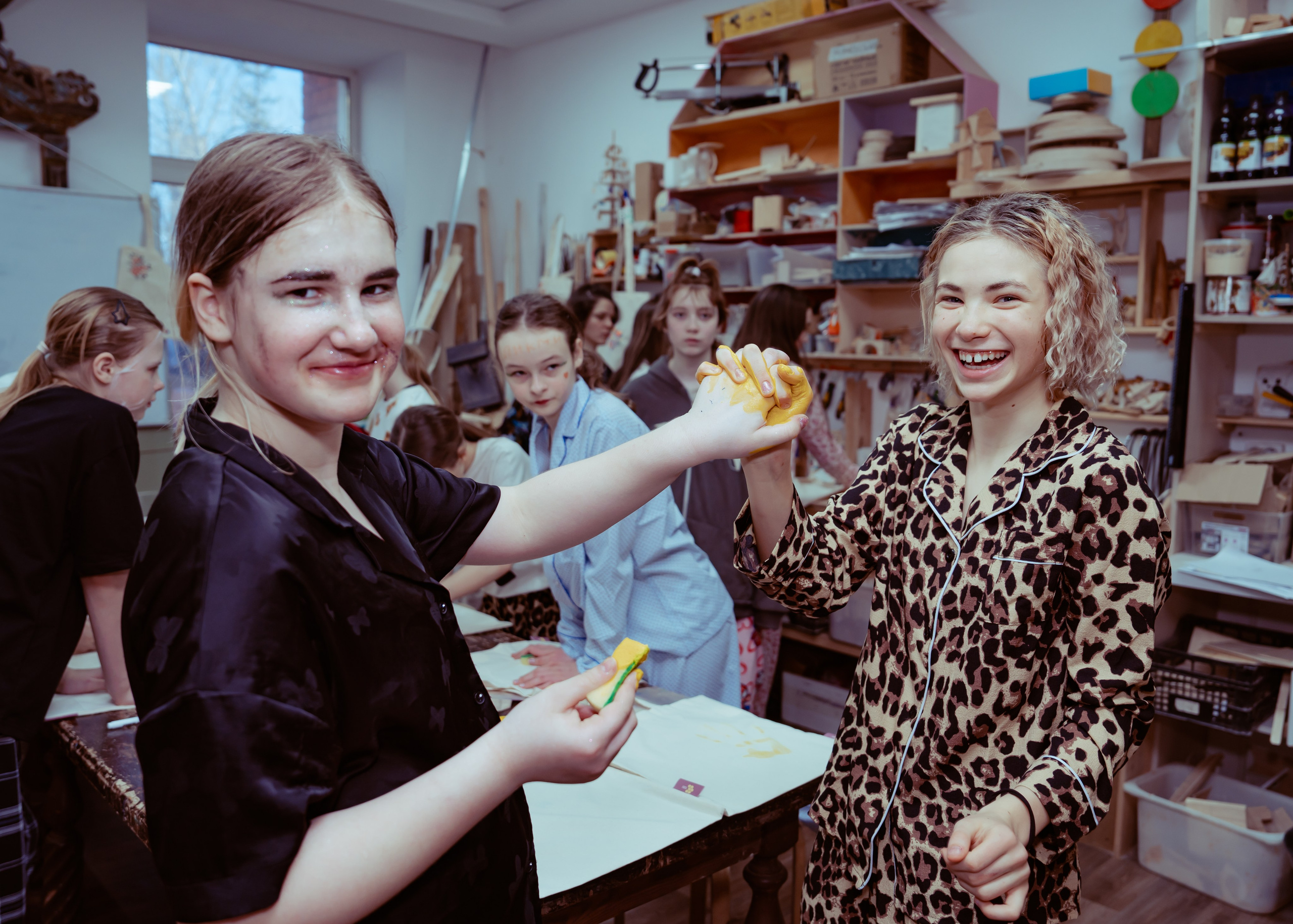 «Пижамная вечеринка». Крамер Юлиана детский и семейный фотограф