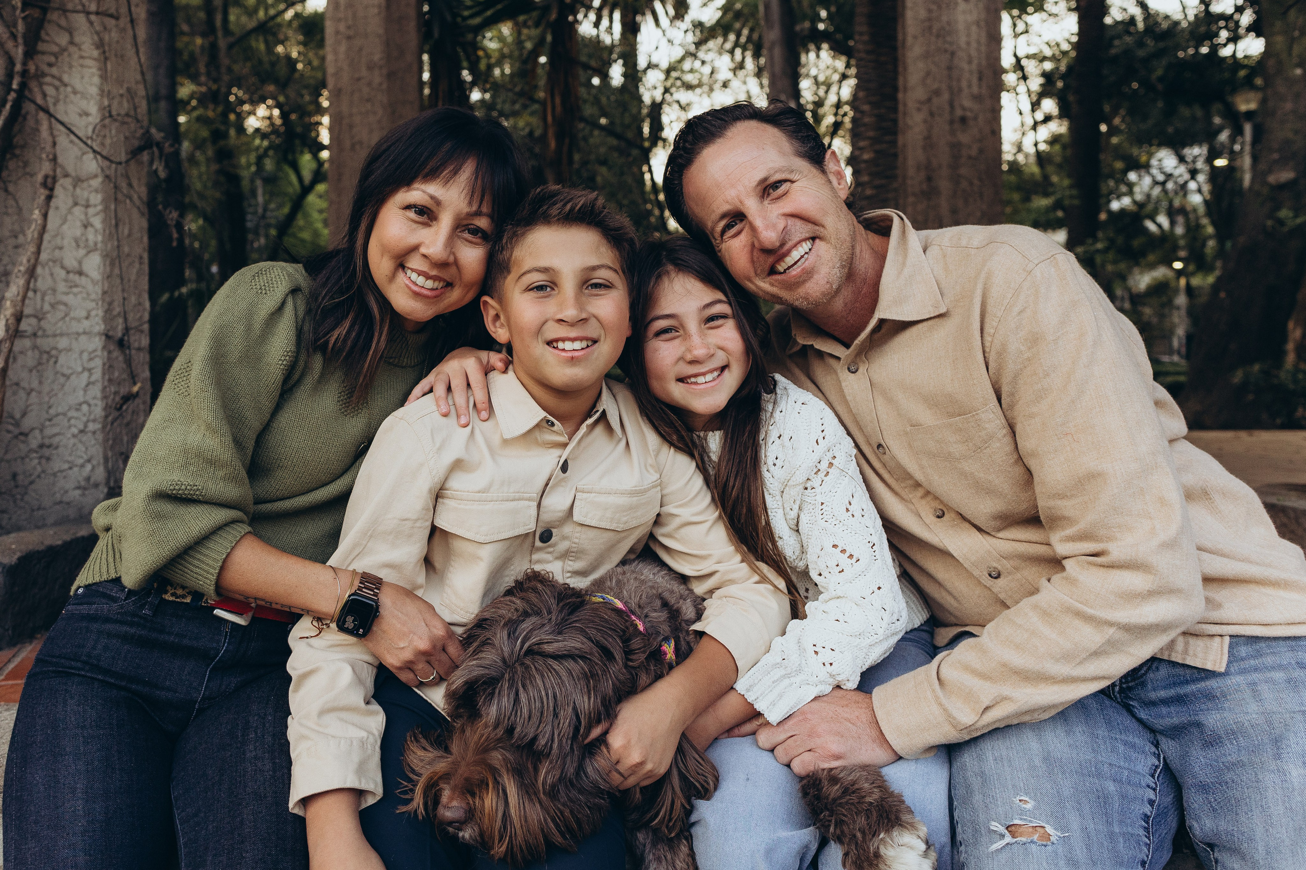 Атена, Роберт, Рави, Найа и Тахин. Irina Krokhaleva. Family & couple photographer in Yekaterinburg, Russia
