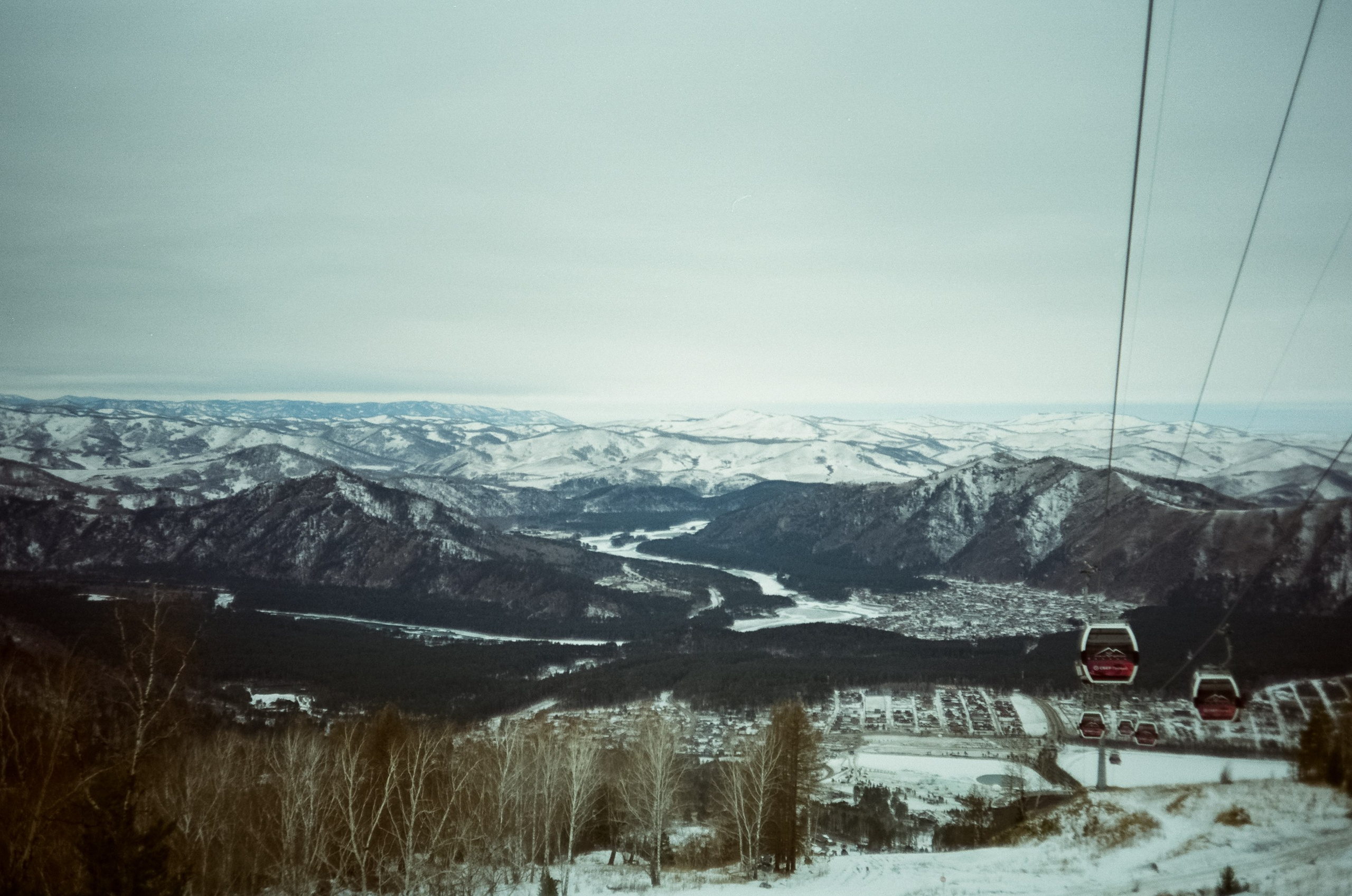 Горно-лыжный курорт Манжерок / 22 декабря 2023 года (0℃)