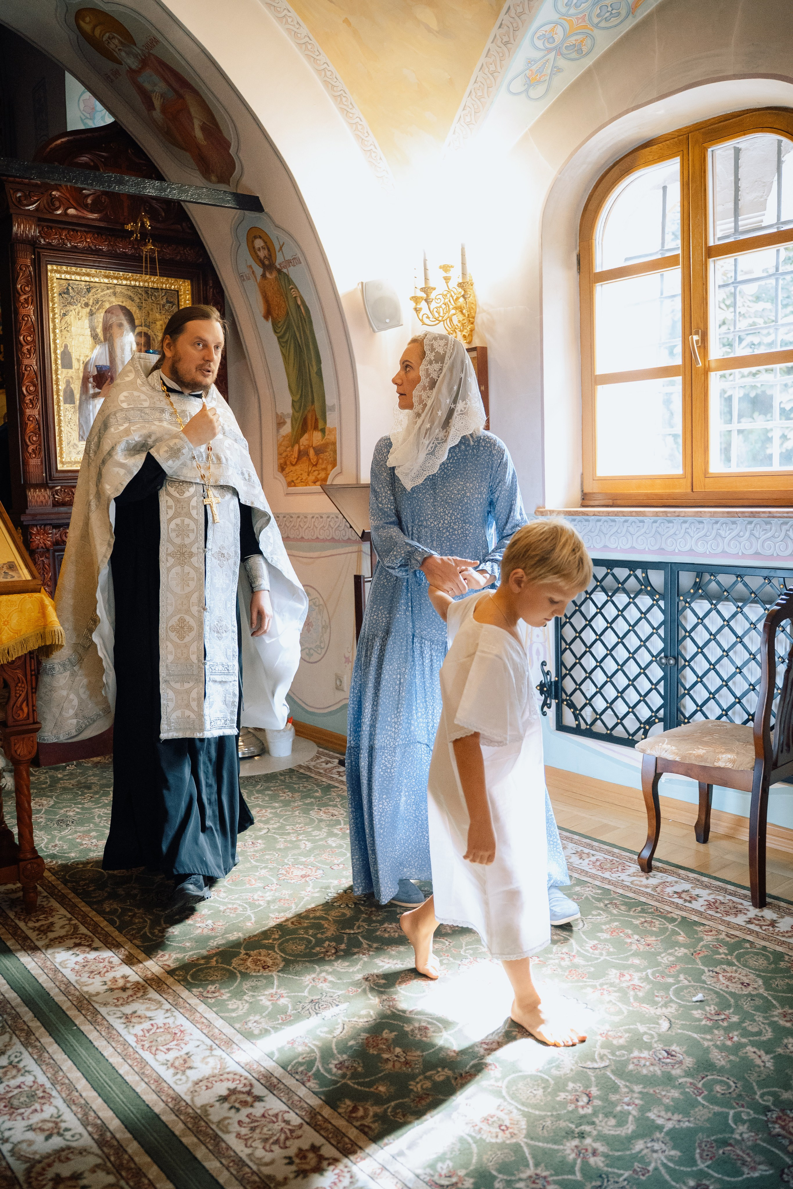 Крещение Марка. Фотограф Казакова Анастасия