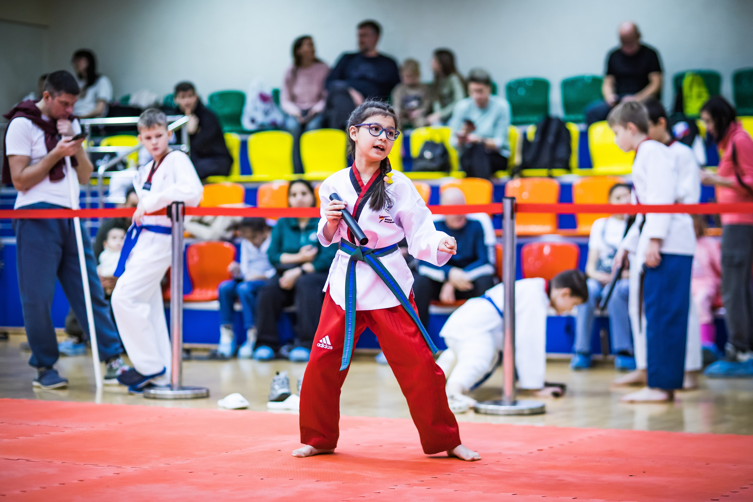 Турнир Федерации детского тхэквондо России по дисциплине ПХУМСЭ. Спортивный фотограф Максим Серегин