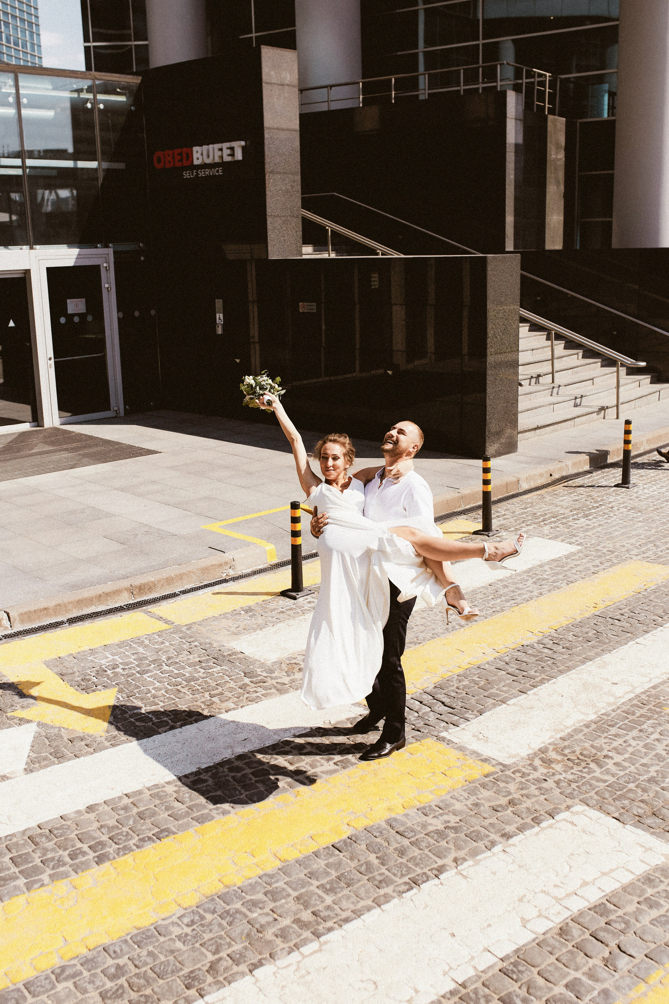 Свадьба в Сити. Портретный фотограф в Москве Мария Варлей