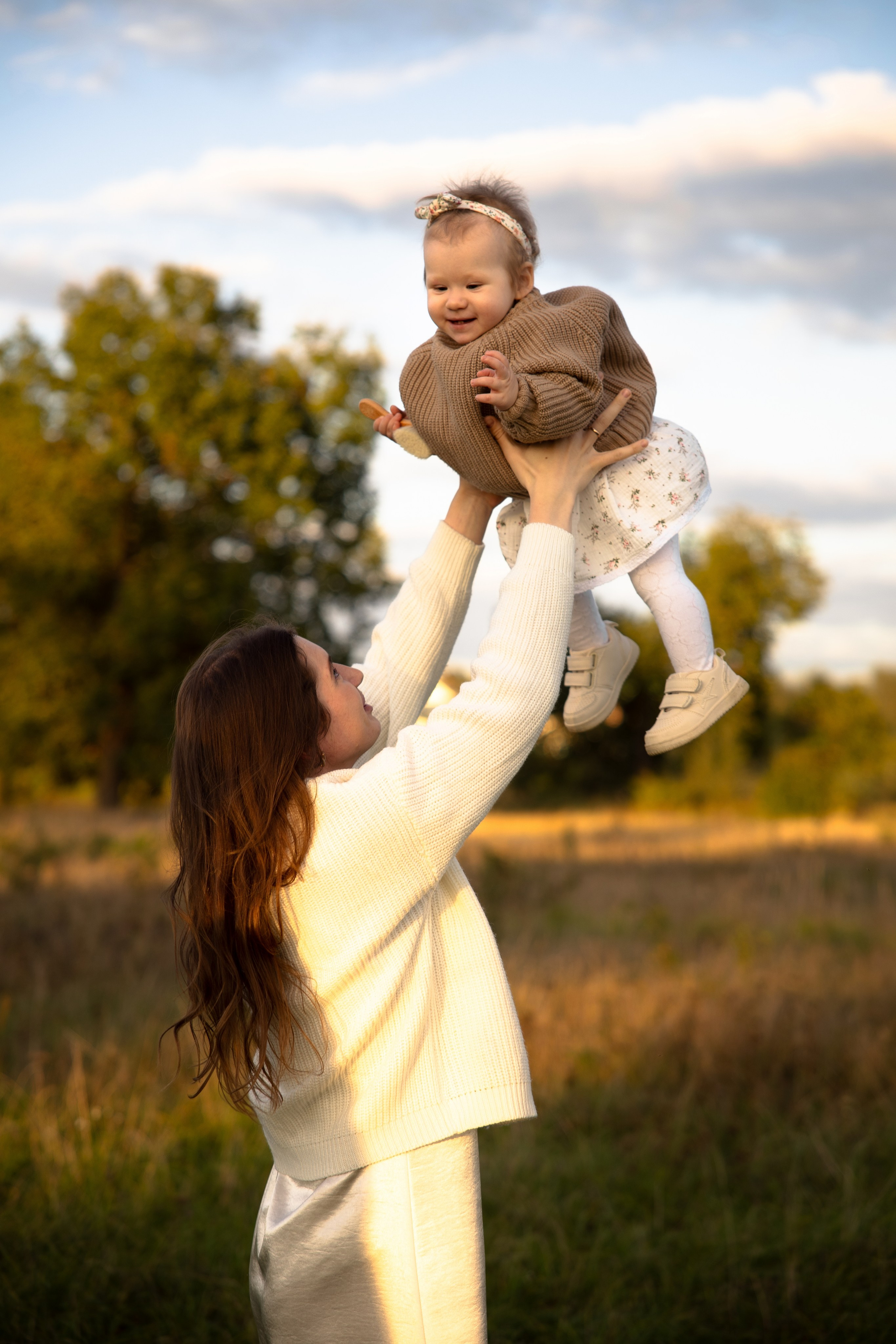Семейная съемка на природе. Фотограф Ломакина Анастасия
