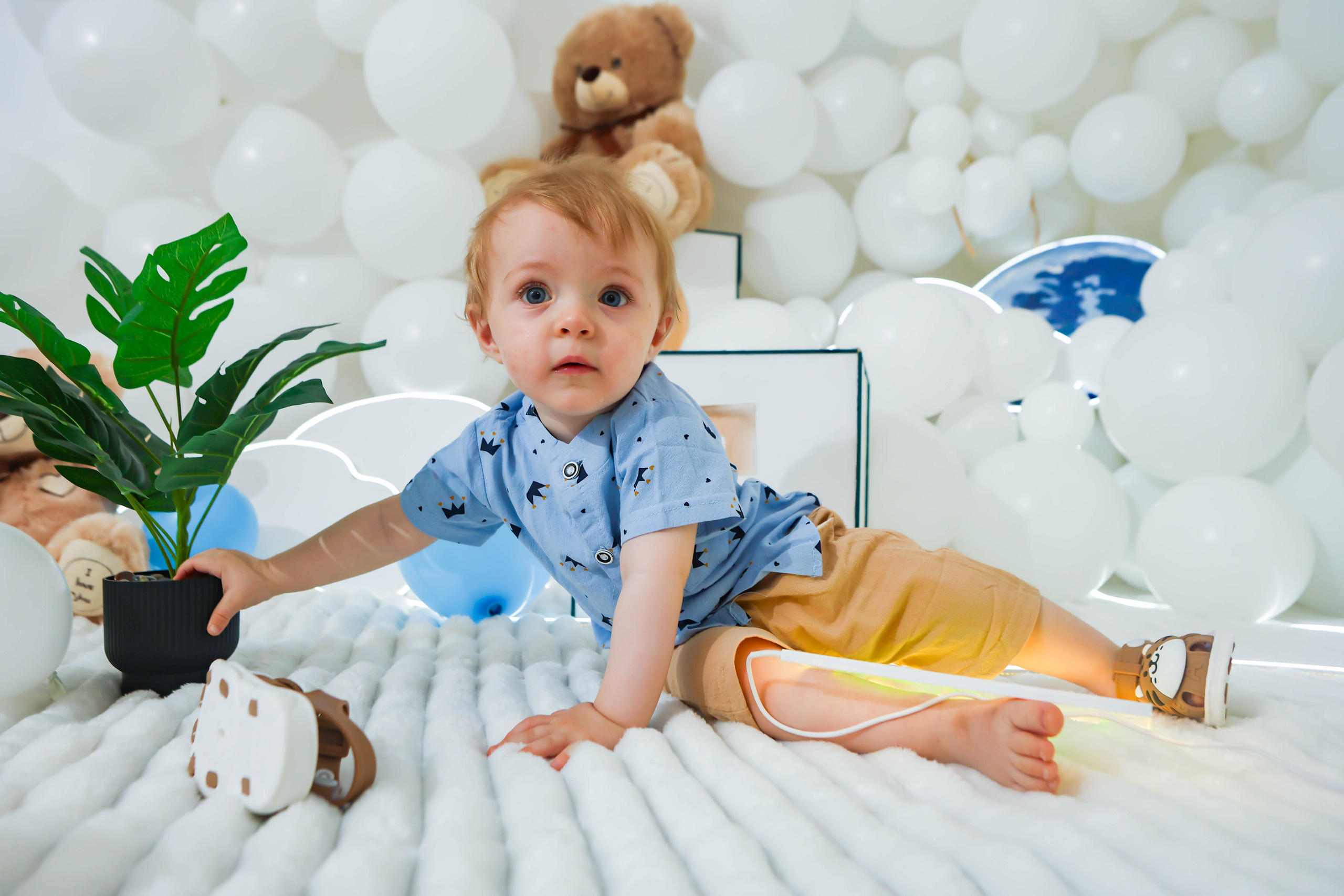 Фотозона для малышей 1-2 года