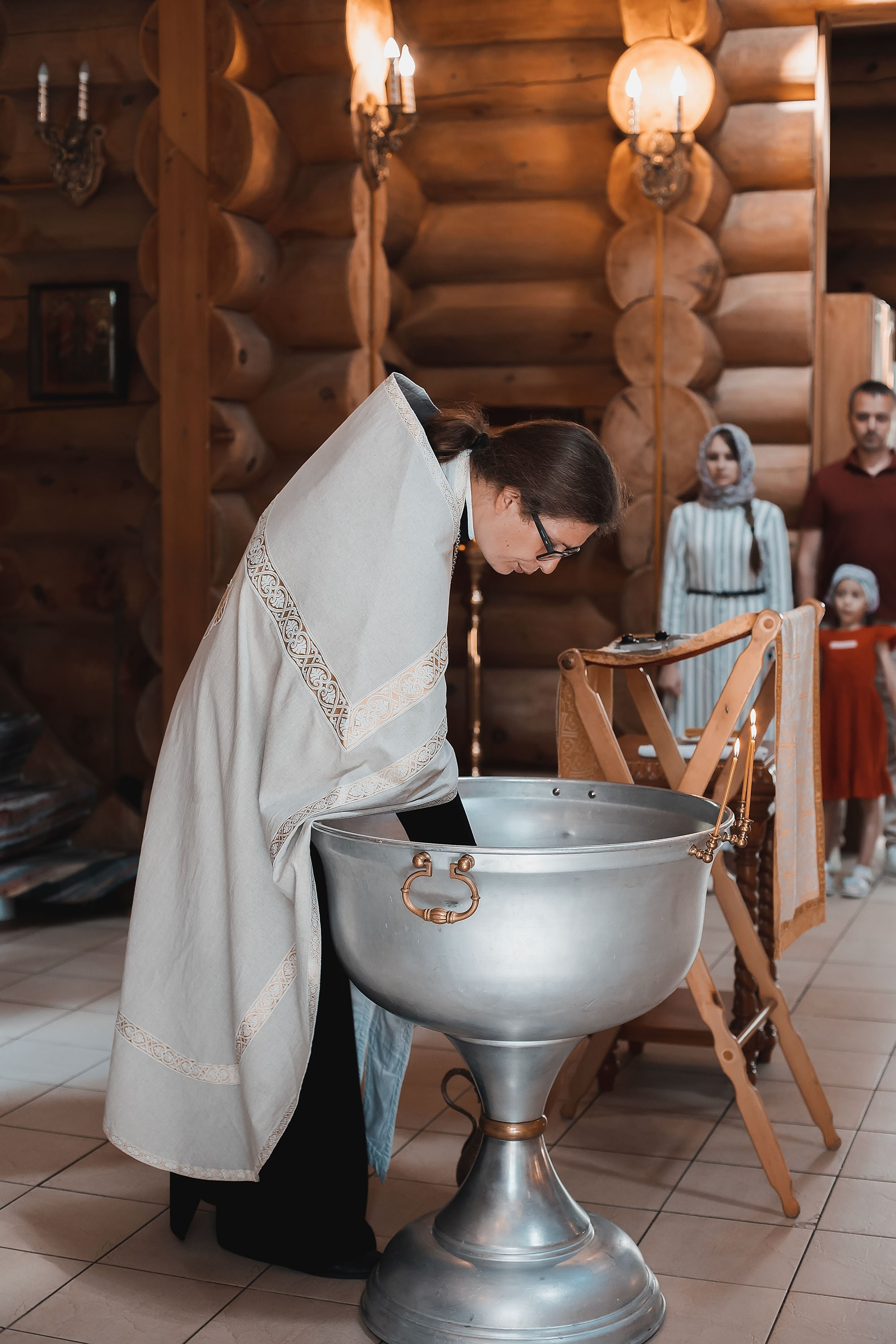 Крещение Ксении. Семейный, индивидуальный фотограф в Москве Ангели Марина