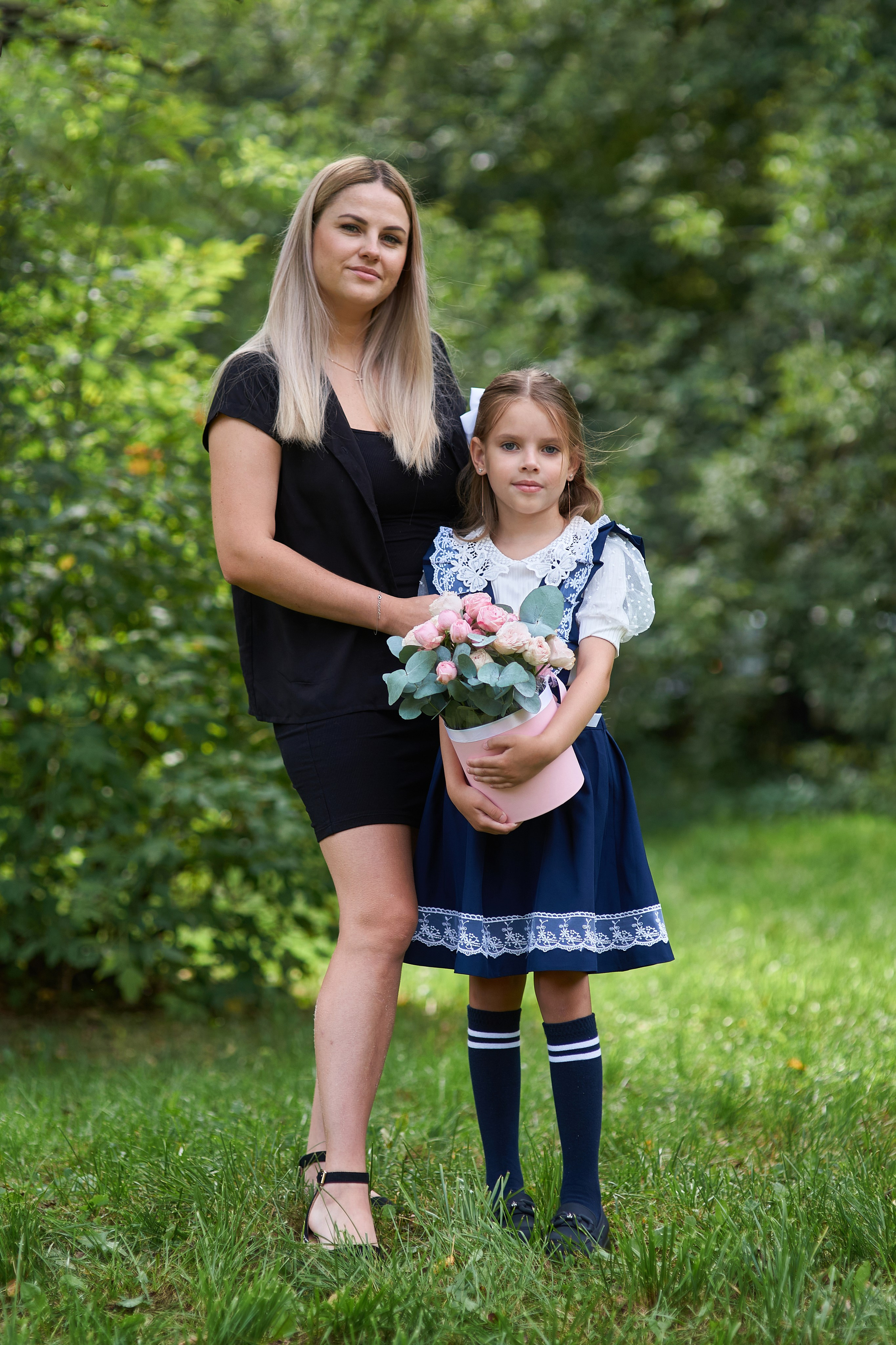 1 класс в День Знаний. Фотограф Владимир Артамонов