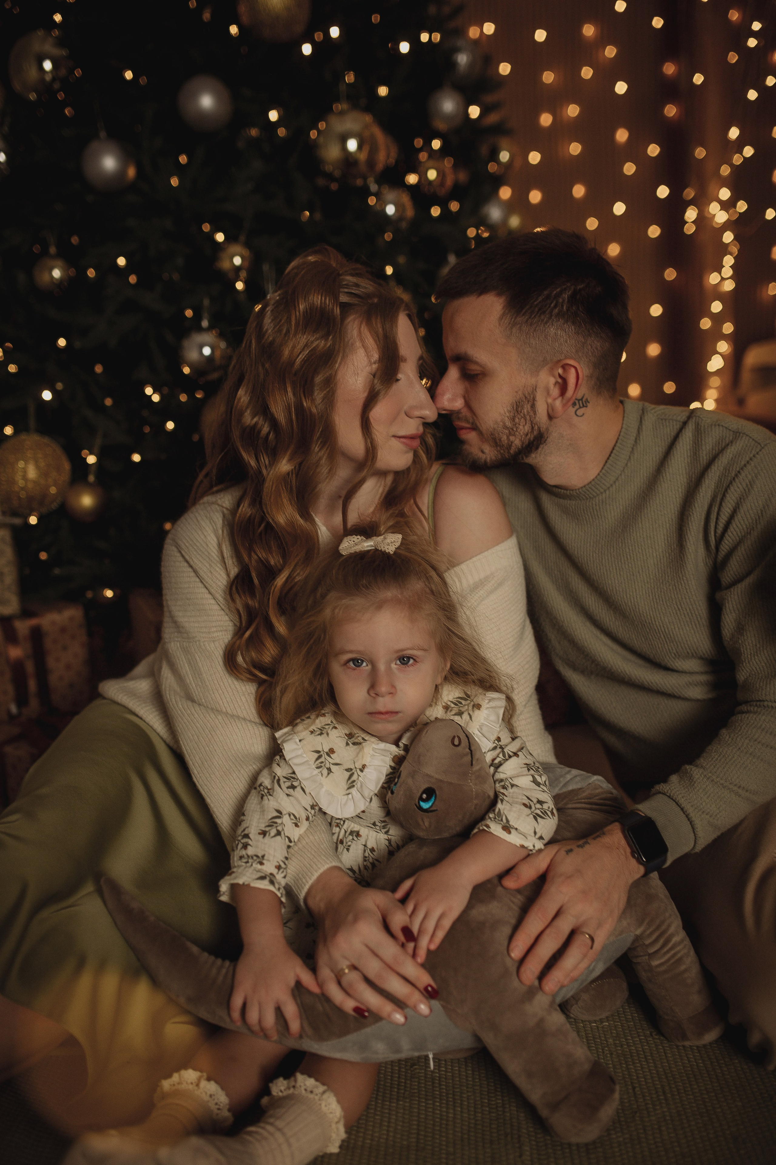 Дима, Настя и Мия. Семейный и свадебный фотограф в Саратове Катерина Оленская