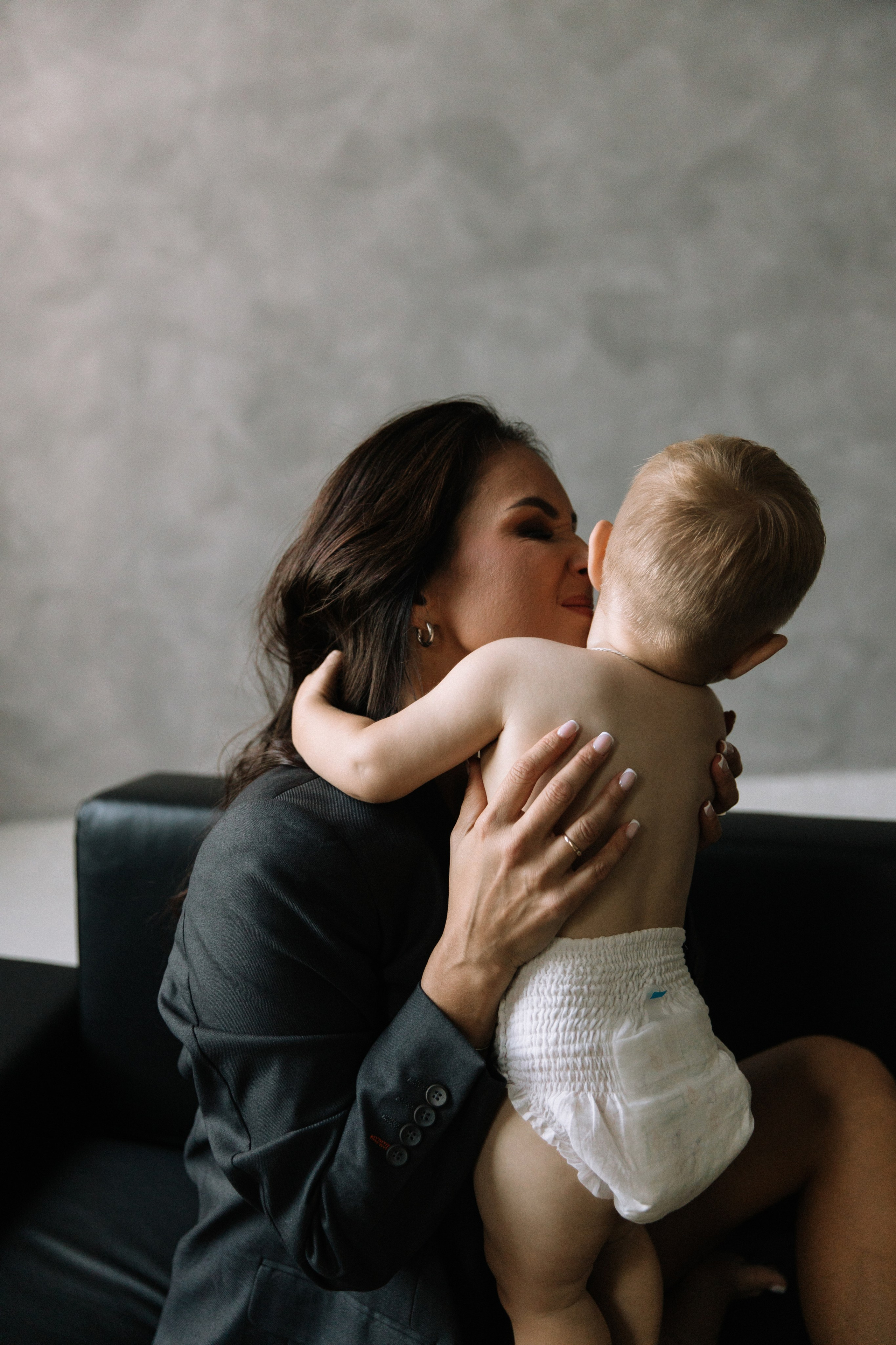 Мама Наташа и сынуля Фим. Фотограф Катя Трусова