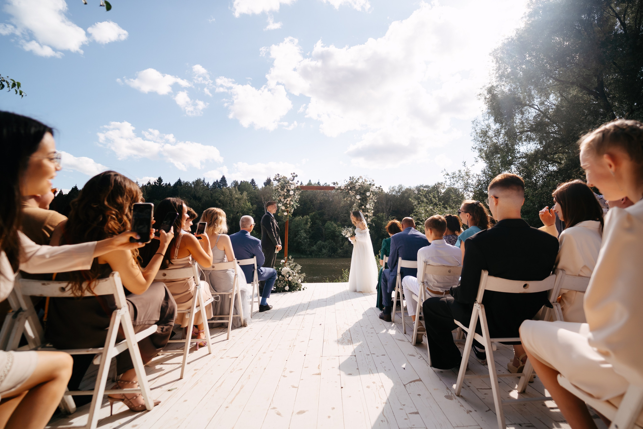 Свадьба загородом в Москве