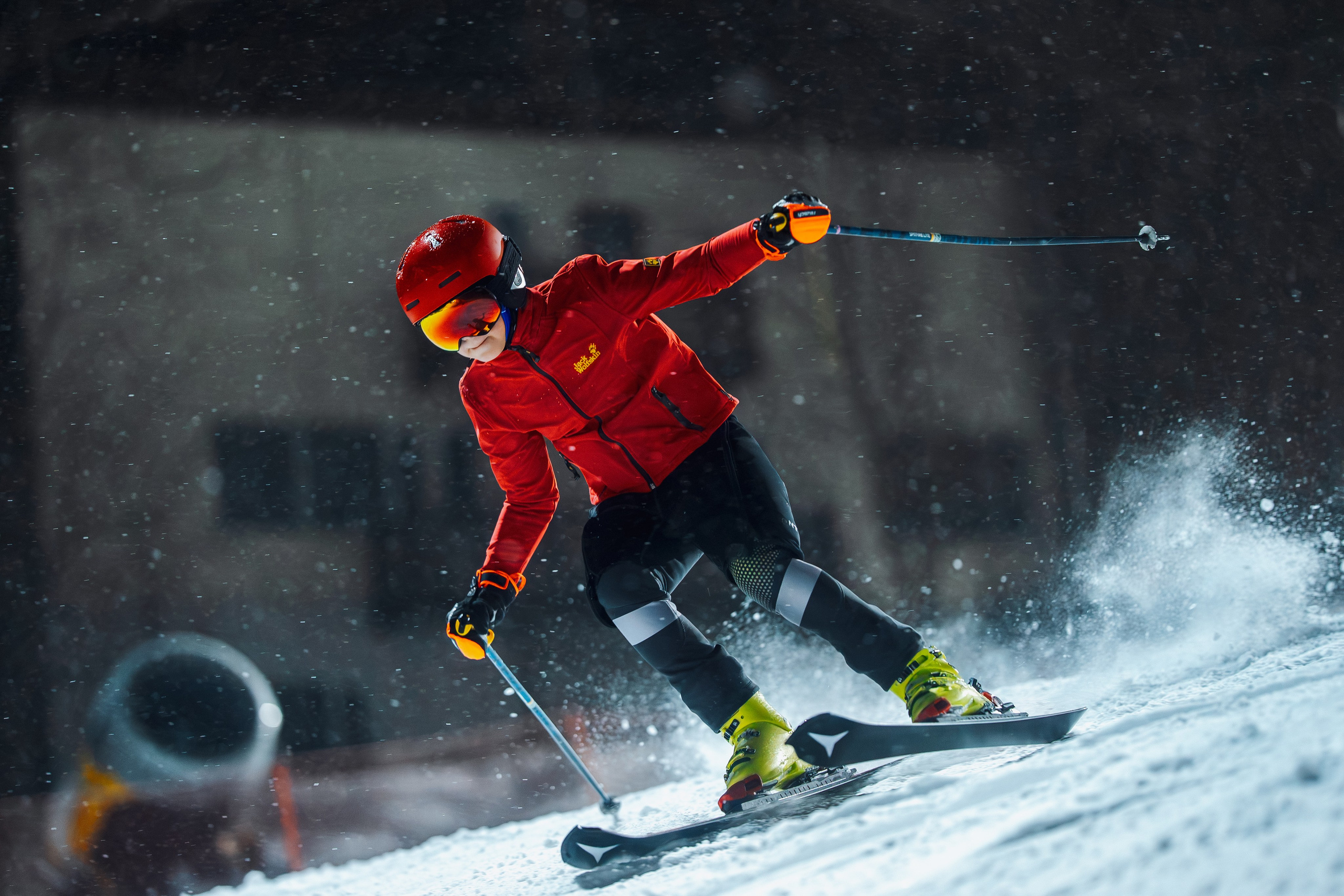 2025.12.25 | Горные лыжи. Тренировка. Шуколово, 5й склон. Фотограф Студитский Евгений