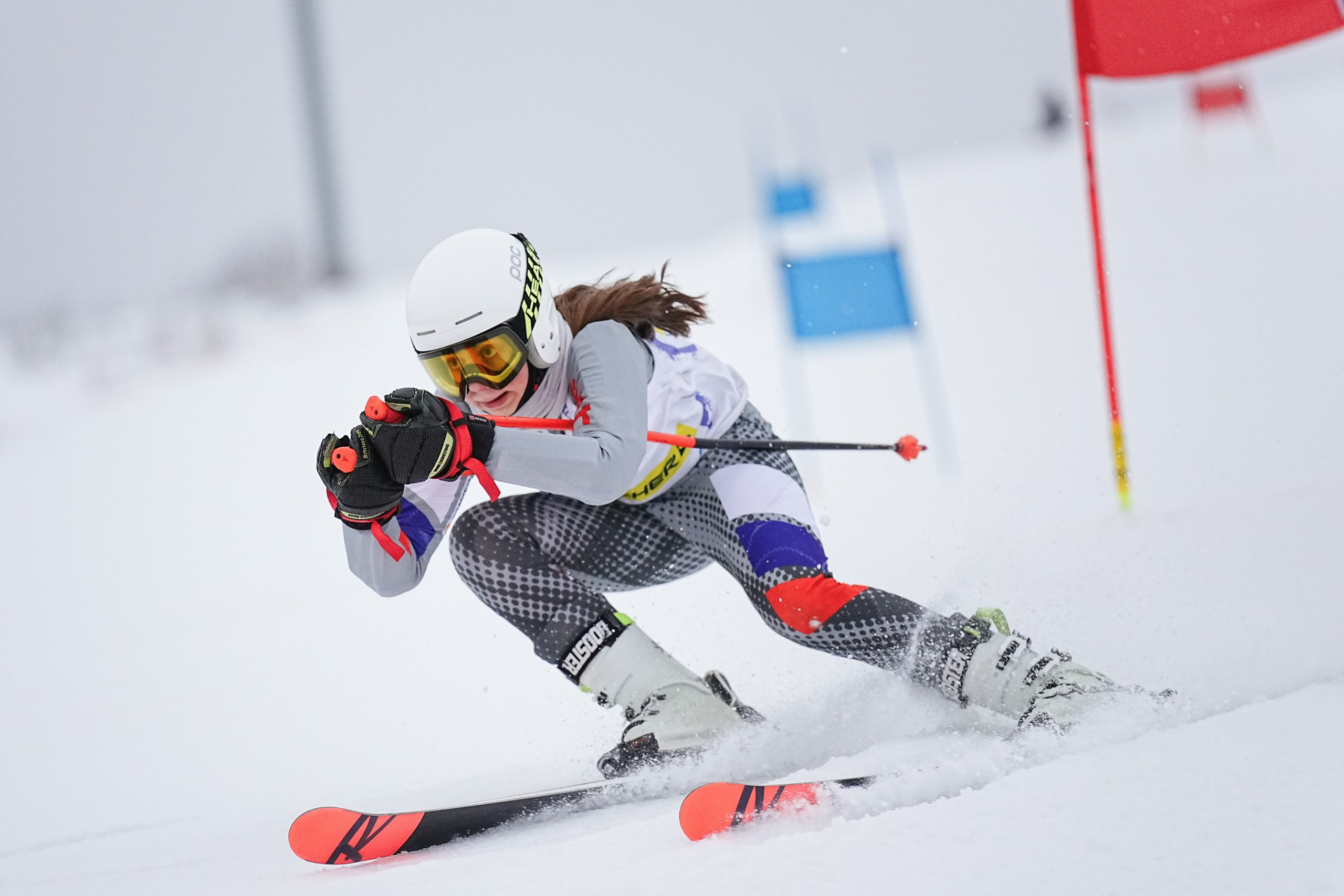 Горные лыжи. Первенство Центрального Федерального Округа. GS U16 Шуколово. Фотограф Студитский Евгений
