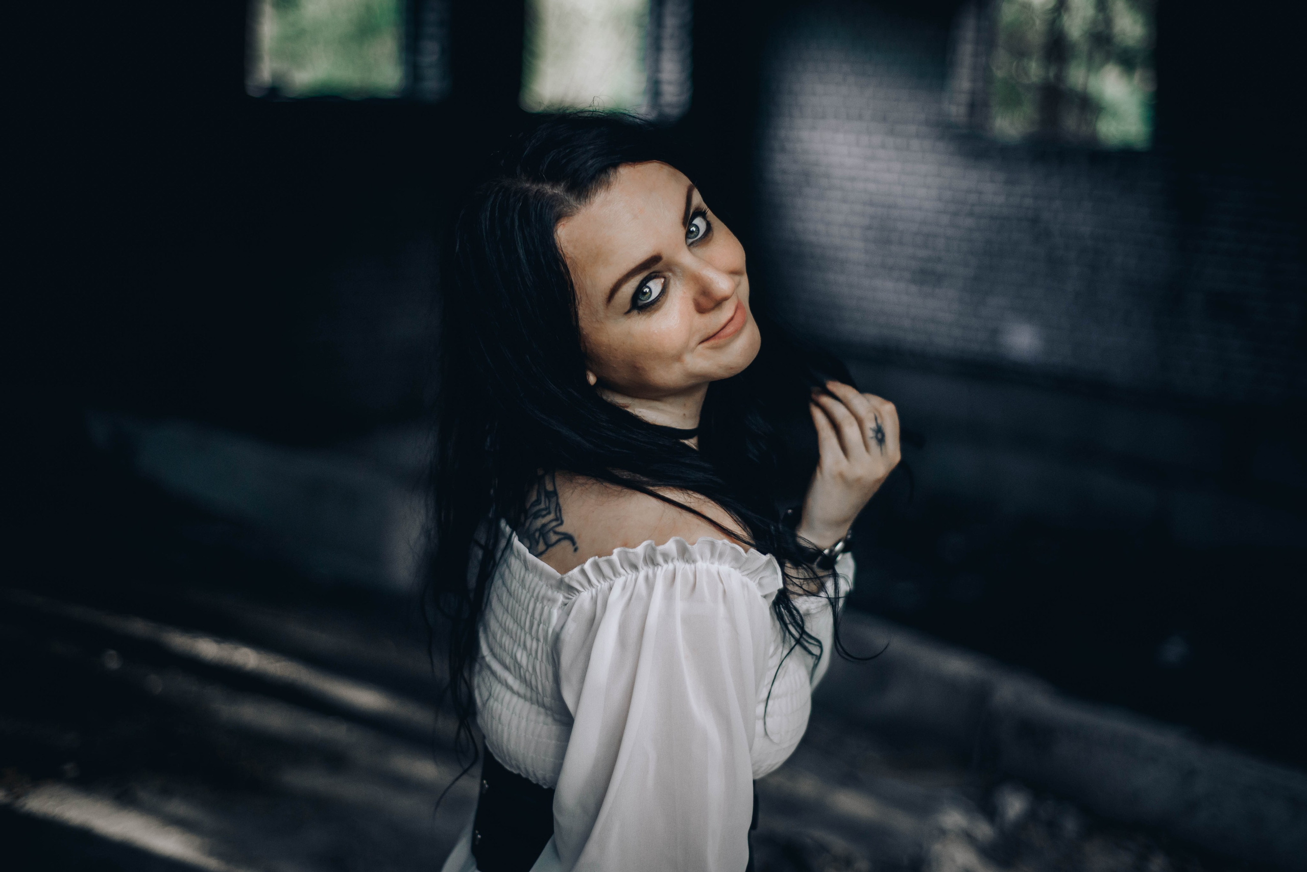 Готичная фотосессия для Ксюши. Мотофотограф в Нижнем Новгороде Динара Зуйкова