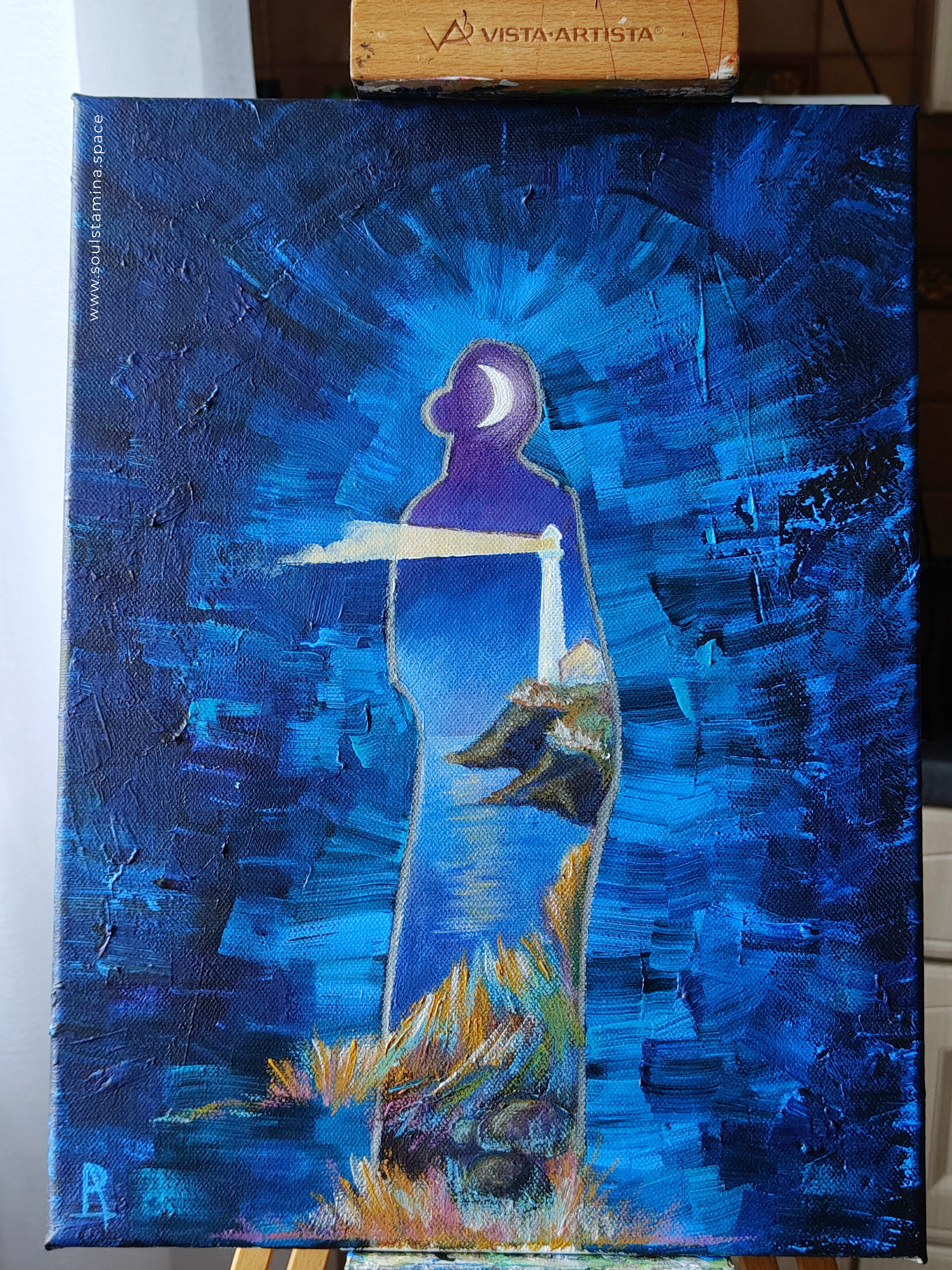 Смотрящая / she, the gazer. Soulstamina ~ graphic designer & visual artist from St.Petersburg