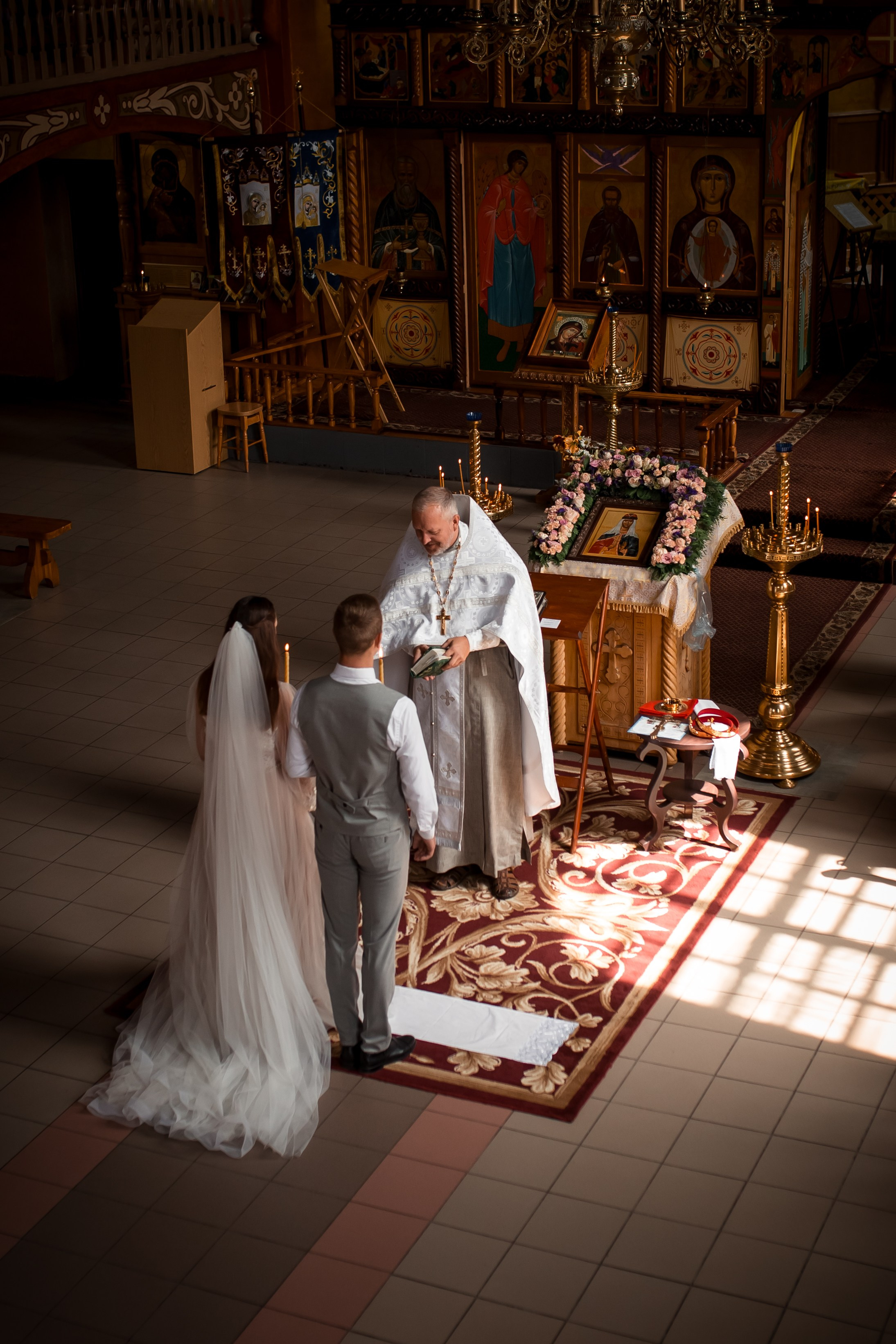 Таинство Венчания Вячеслава и Милании
