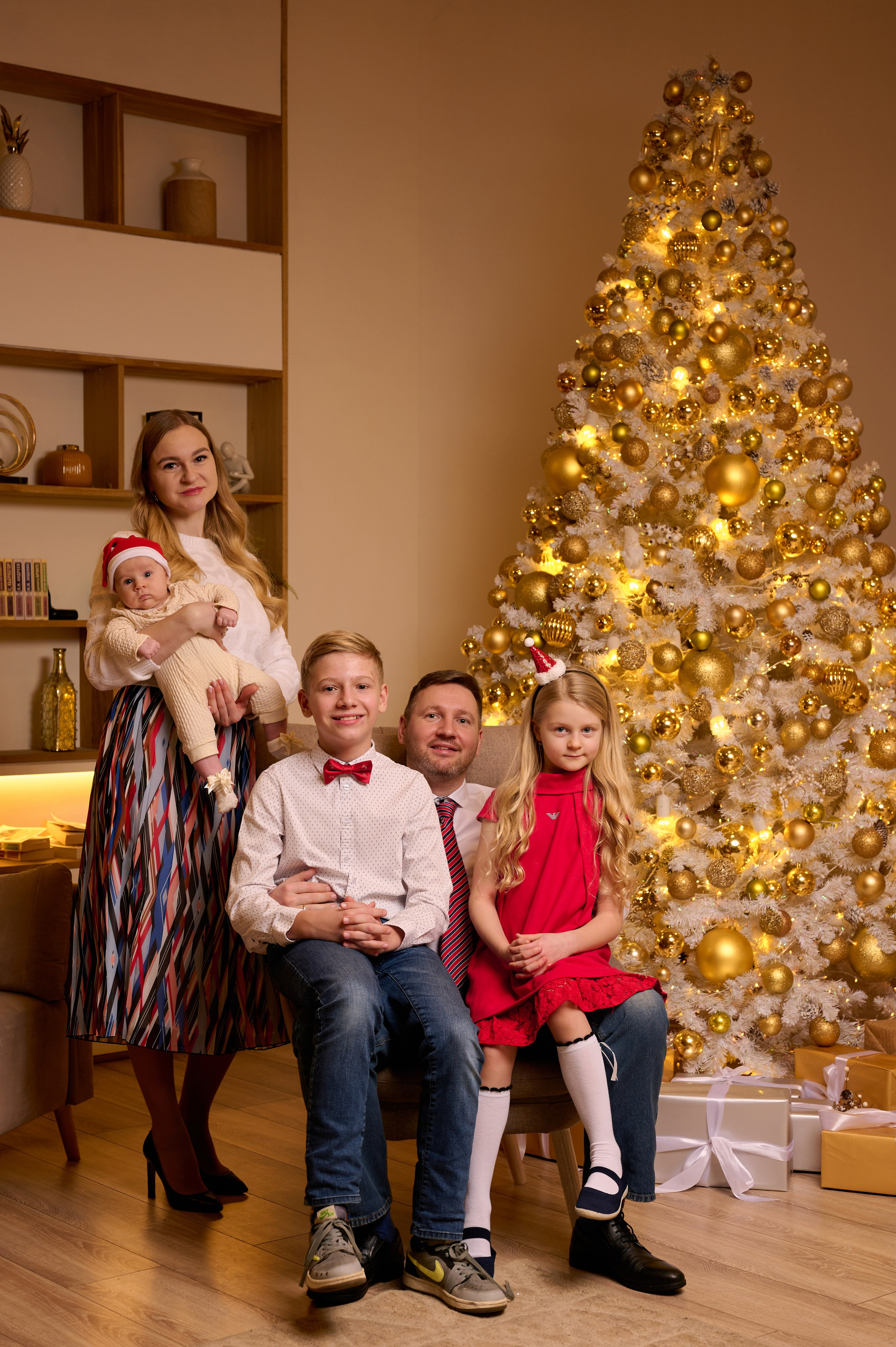 Семейная новогодняя Фотосессия. Миракова Катрин — портретный и семейный фотограф в Москве