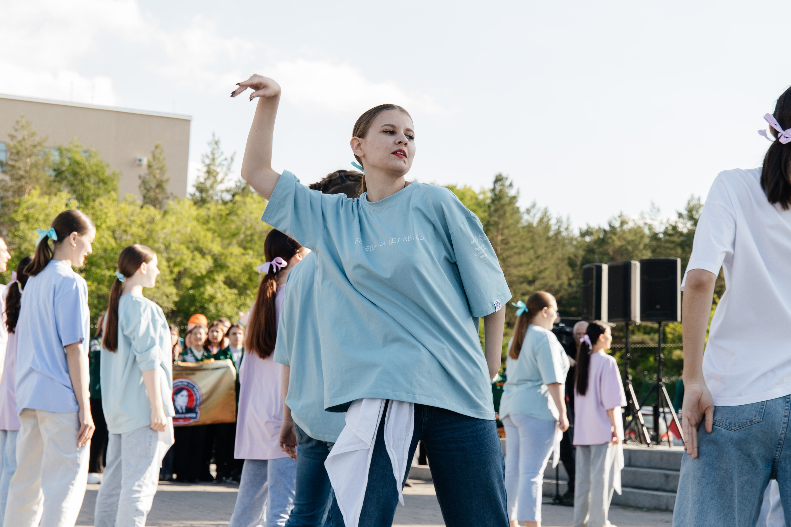 Открытие трудового семестра студенческих отрядов Челябинской области. Фотограф Елена Балакина (Челябинск)