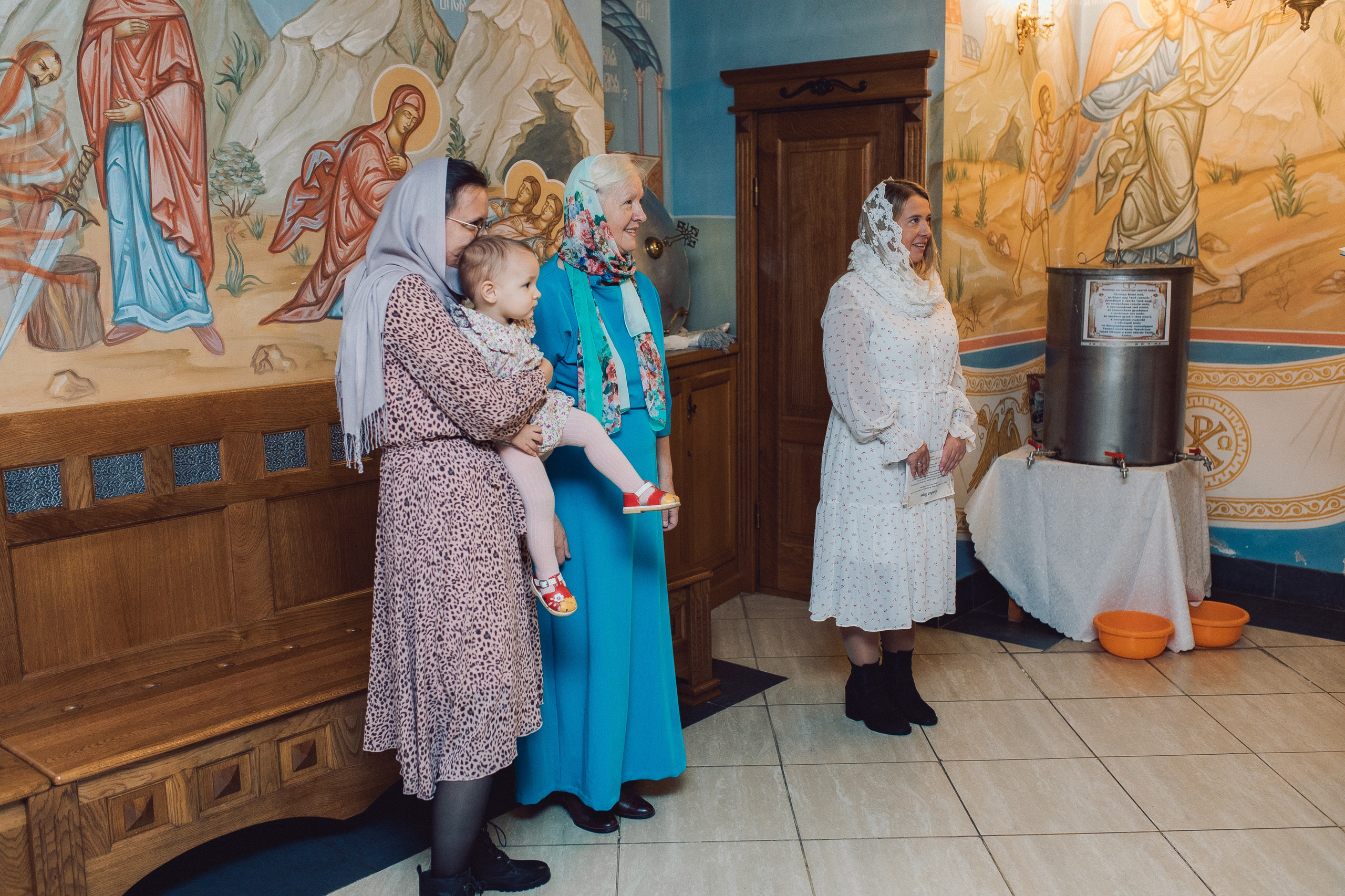 Крещение в Троицком соборе