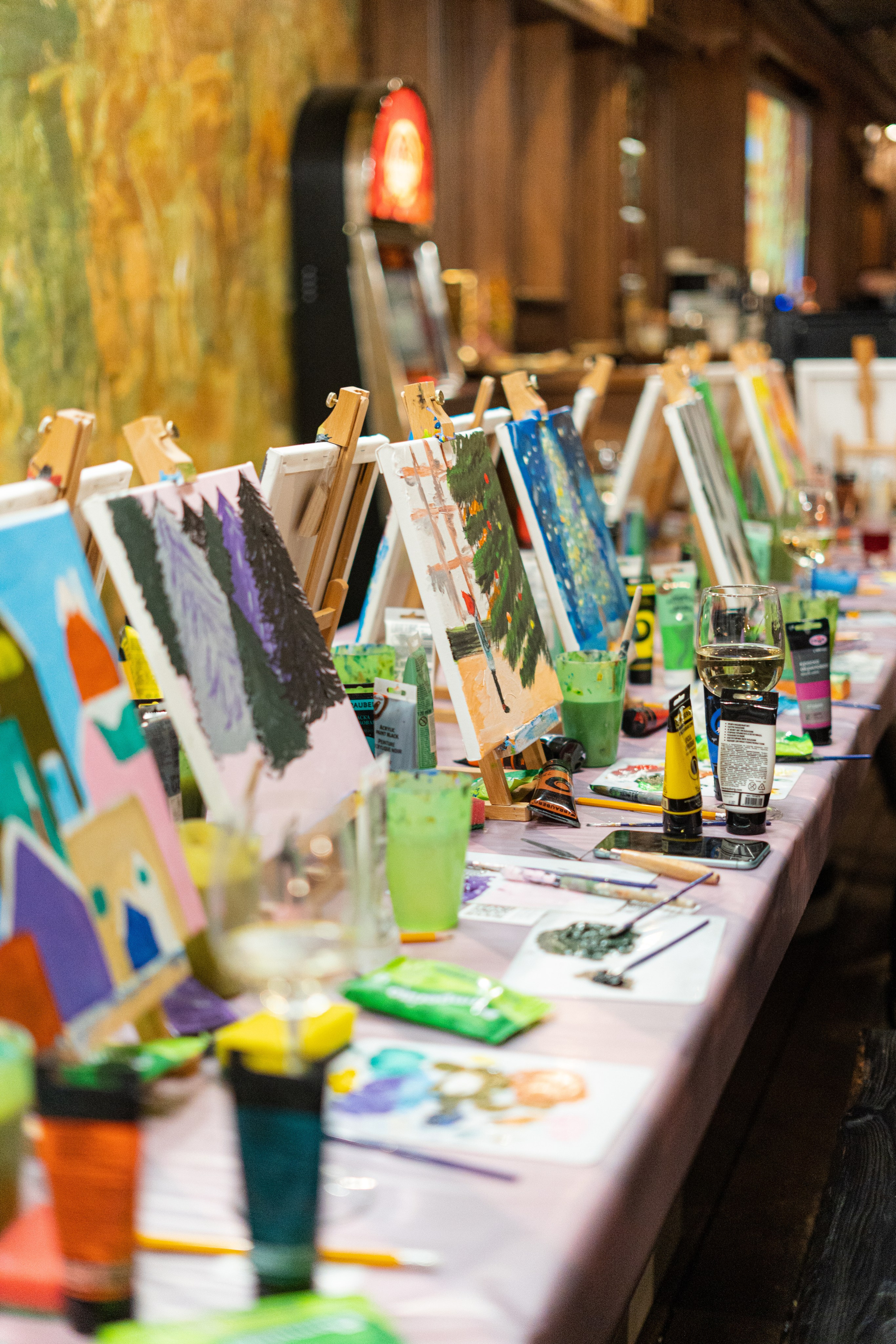 Корпоратив Teach Me Art 2. Портретный фотограф в Москве и Санкт-Петербурге Арина Чех