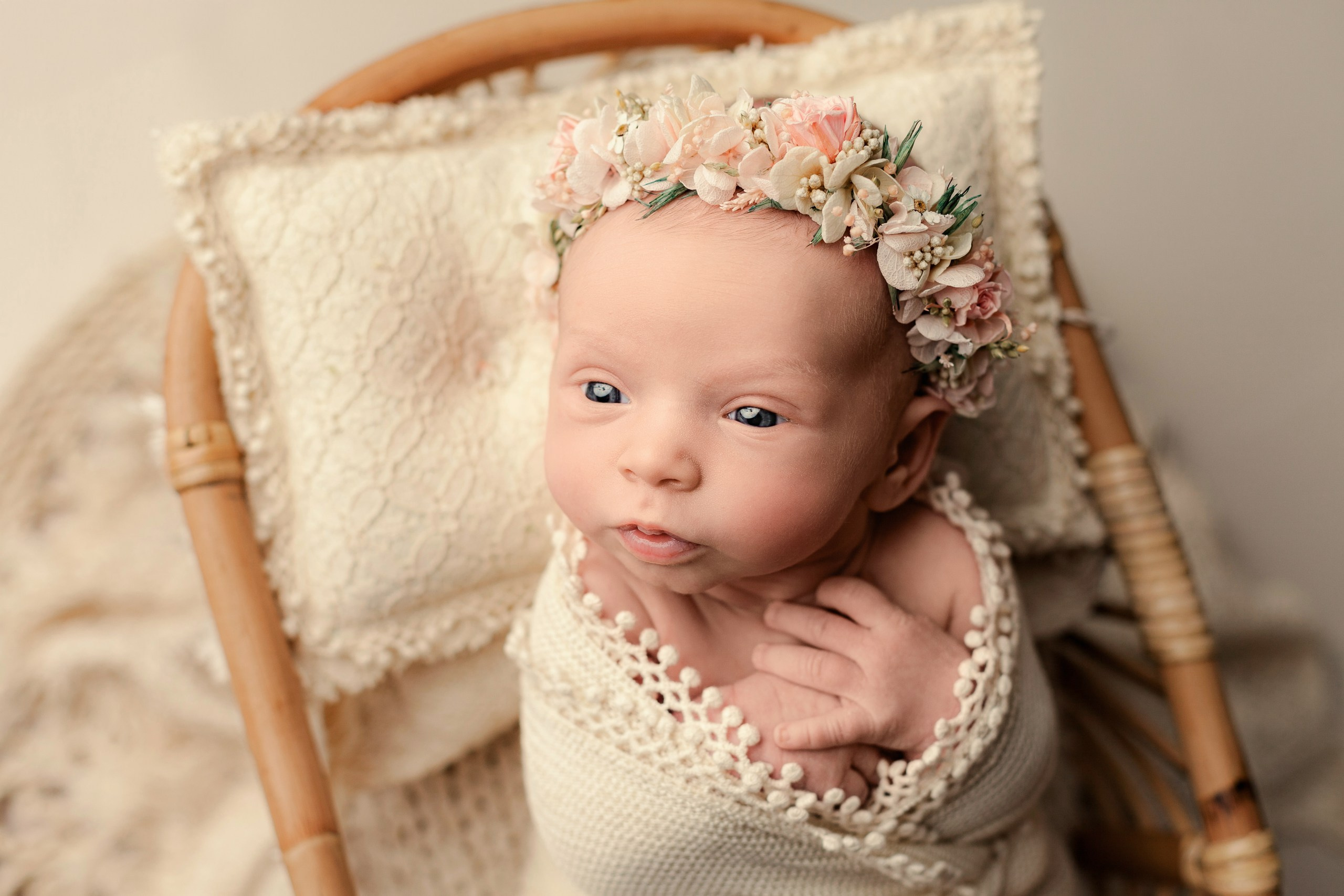 Мия, 8 дней. Фотограф новорожденных newborn ньюборн в Москве