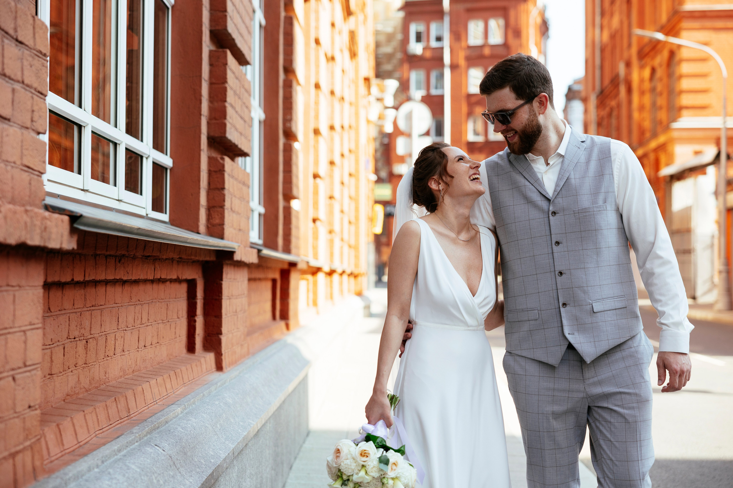 Свадебная прогулка. Фотограф Георгий Нигматулин