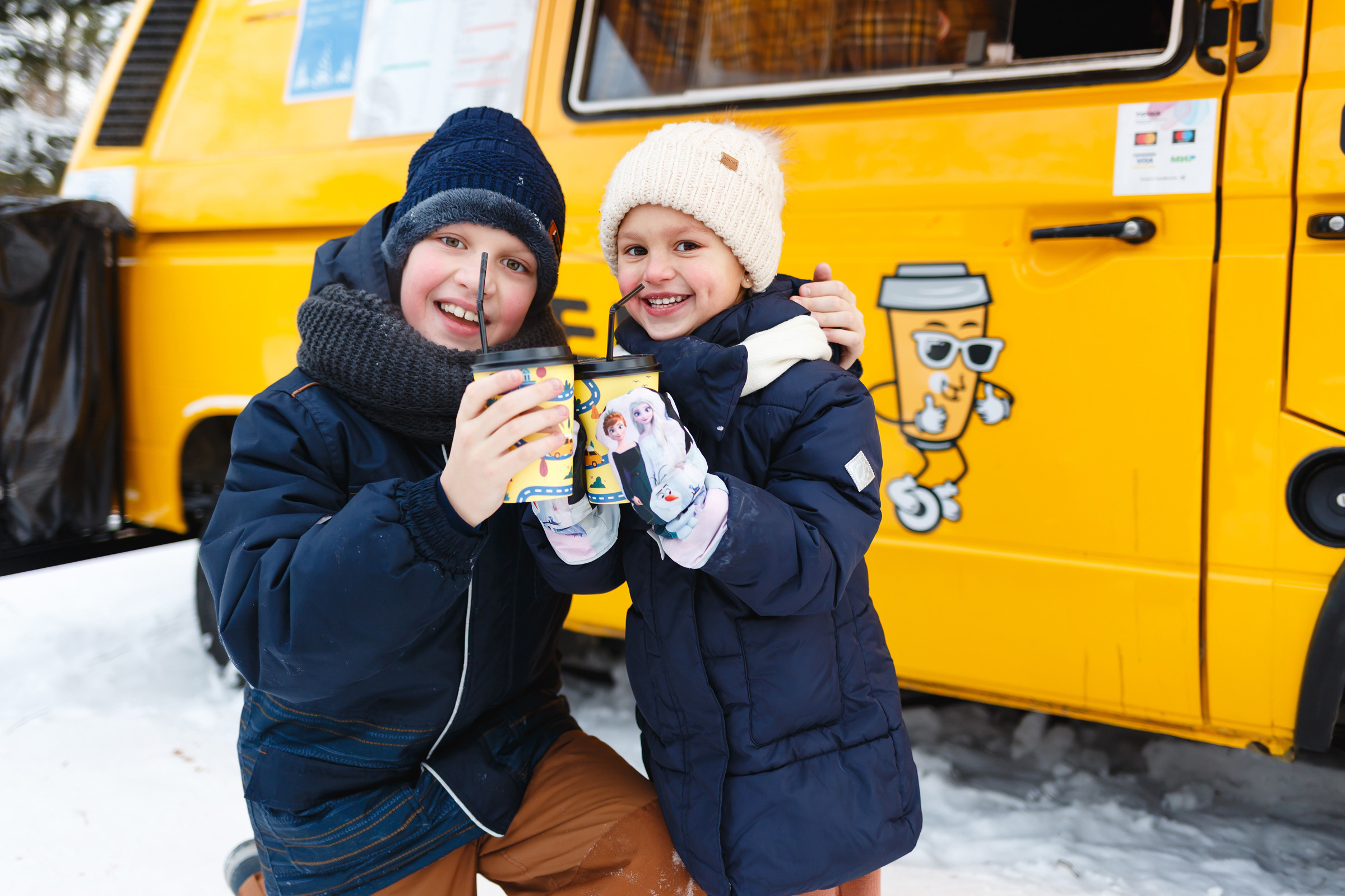 Рождественская прогулка большой дружной семьи. Фотограф в городе Томске. Жданова Олеся