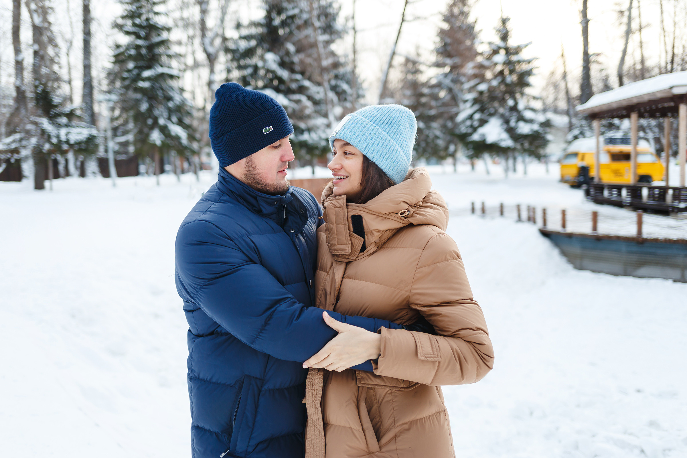 Рождественская прогулка большой дружной семьи. Фотограф в городе Томске. Жданова Олеся