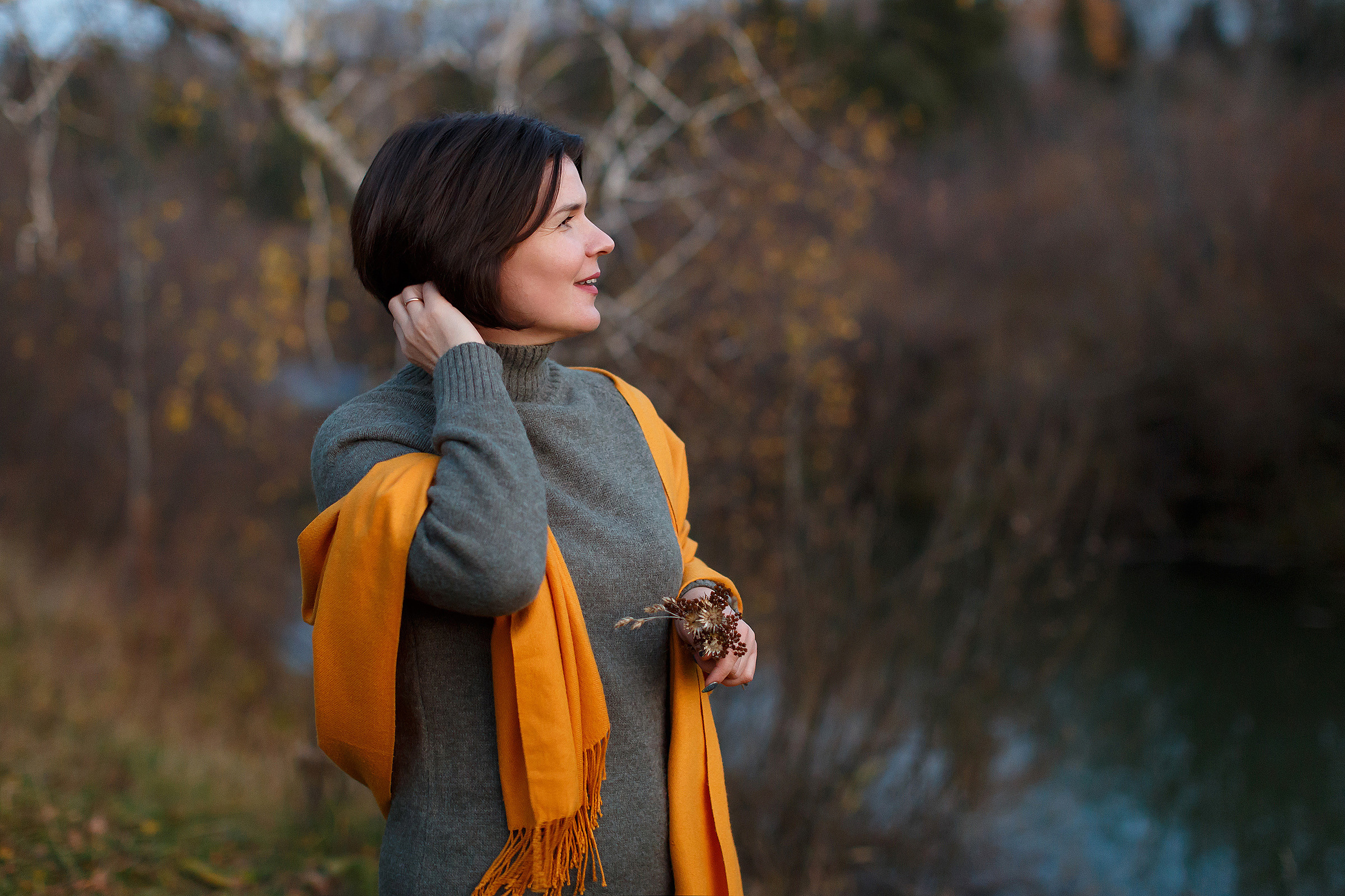 Прогулка у реки. Фотограф в городе Томске. Жданова Олеся