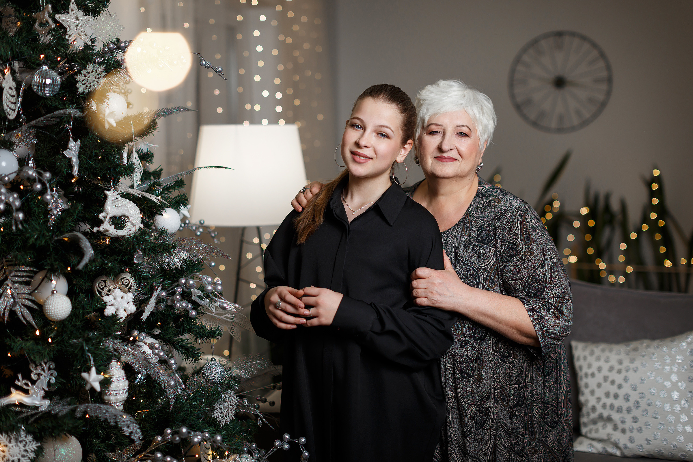 Мама, сын и внучки. Фотограф в городе Томске. Жданова Олеся