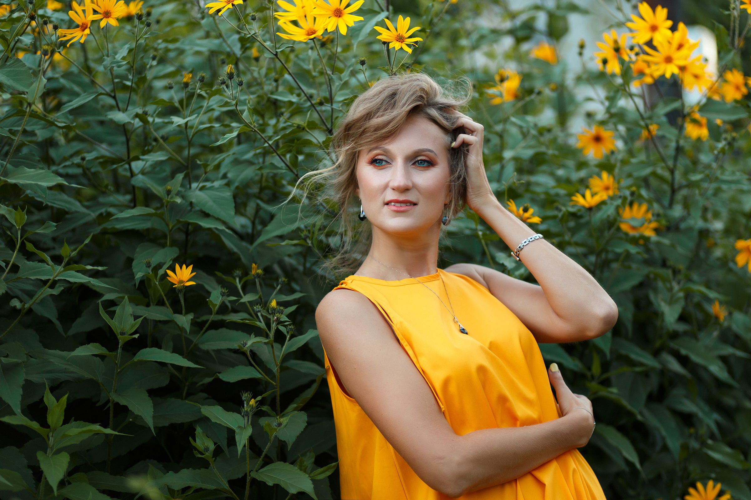 Наташин солнечный сарафан. Фотограф в городе Томске. Жданова Олеся