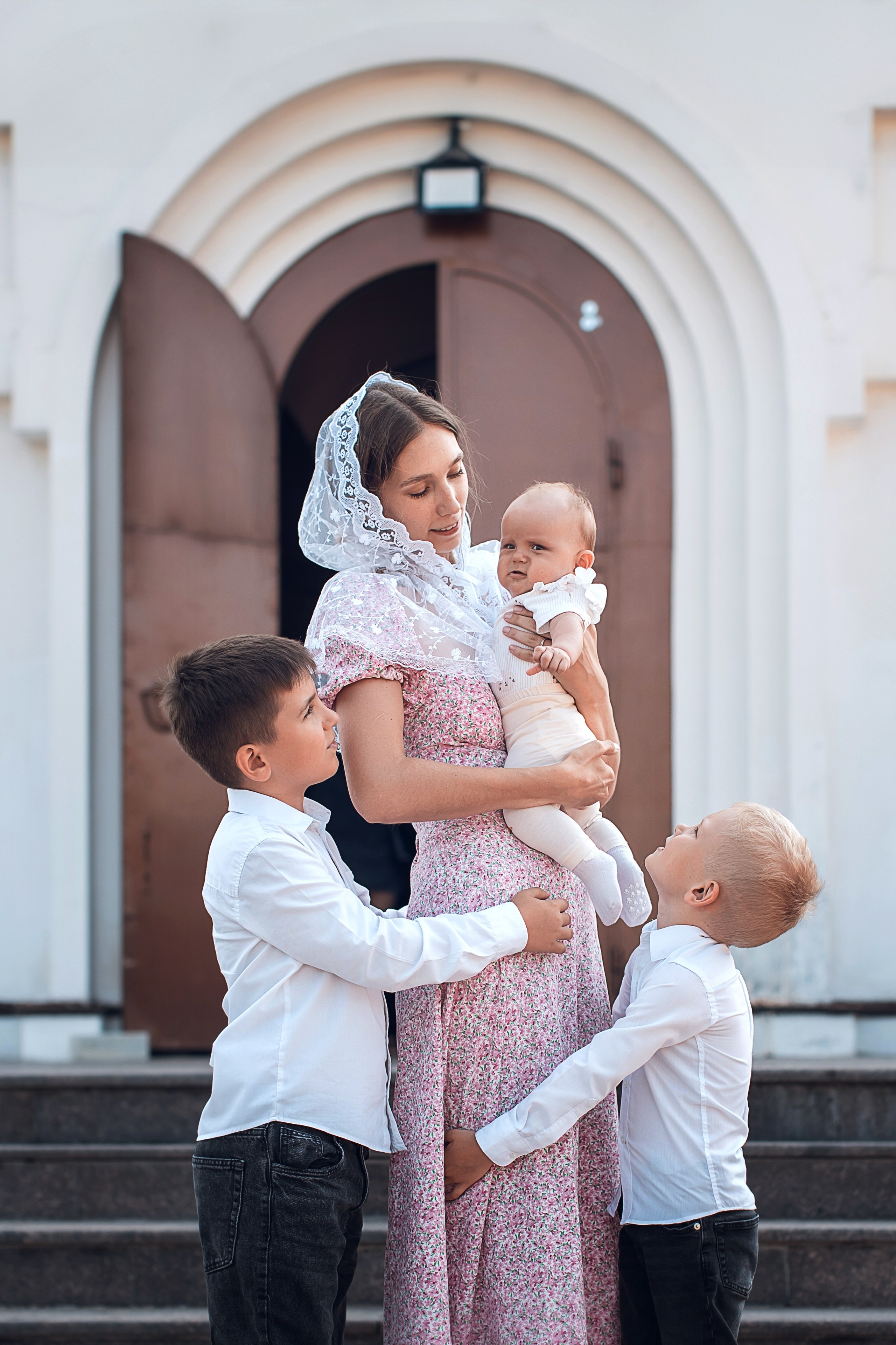 Таинство Крещения Амелии. Храм Георгия Победоносца. Главная