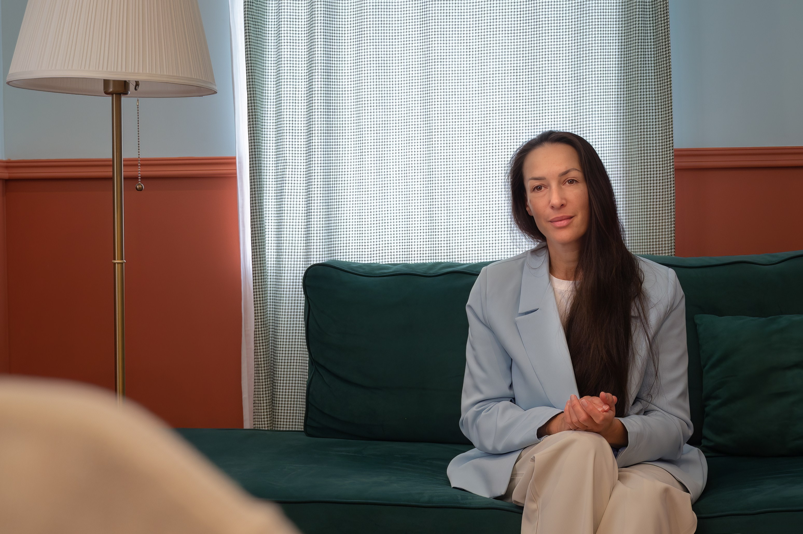 Контент-съемка для блога о психологии. Портретный фотограф в Москве Казьмина Олеся