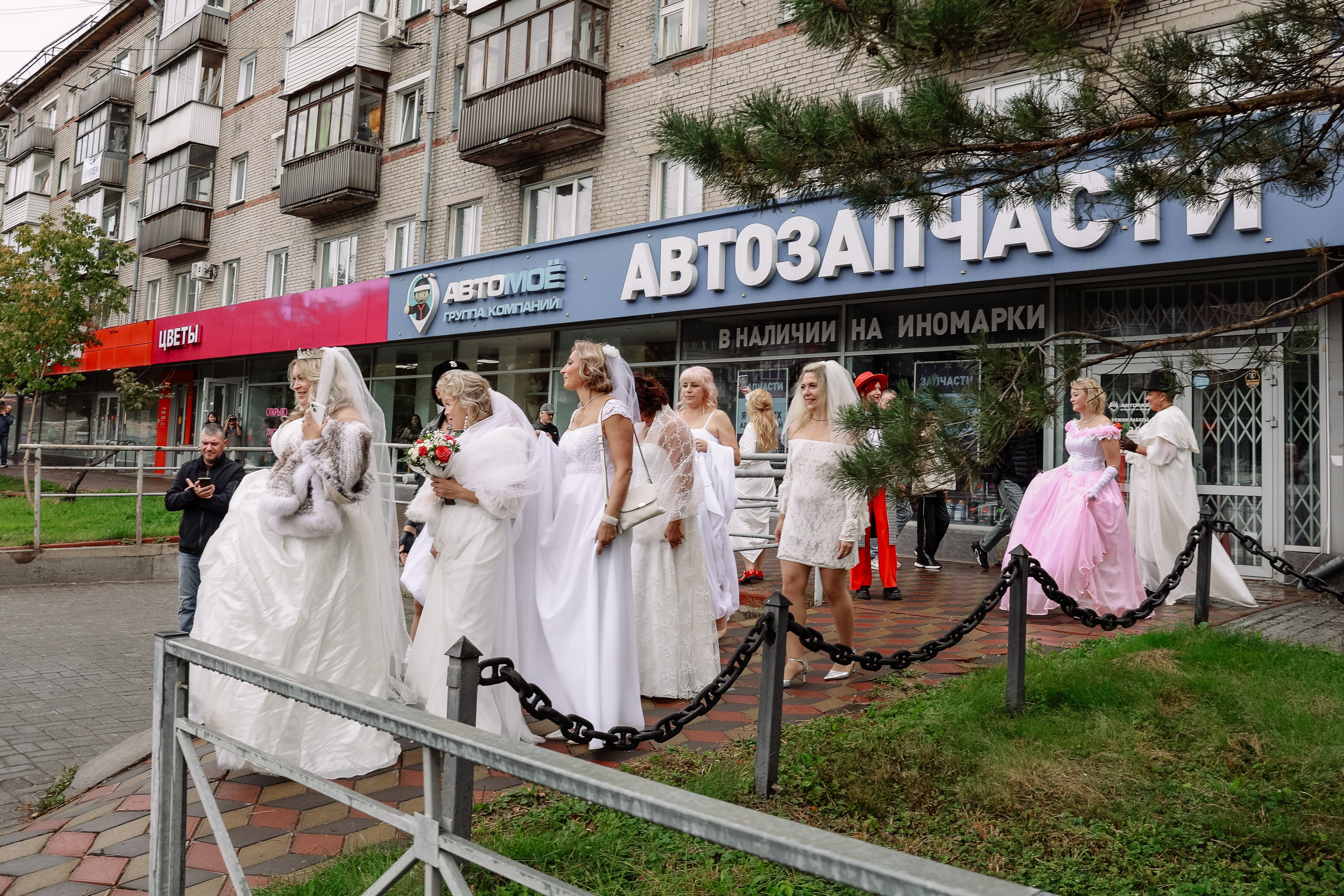 Парад невест. Фотограф Юлия Мальцева