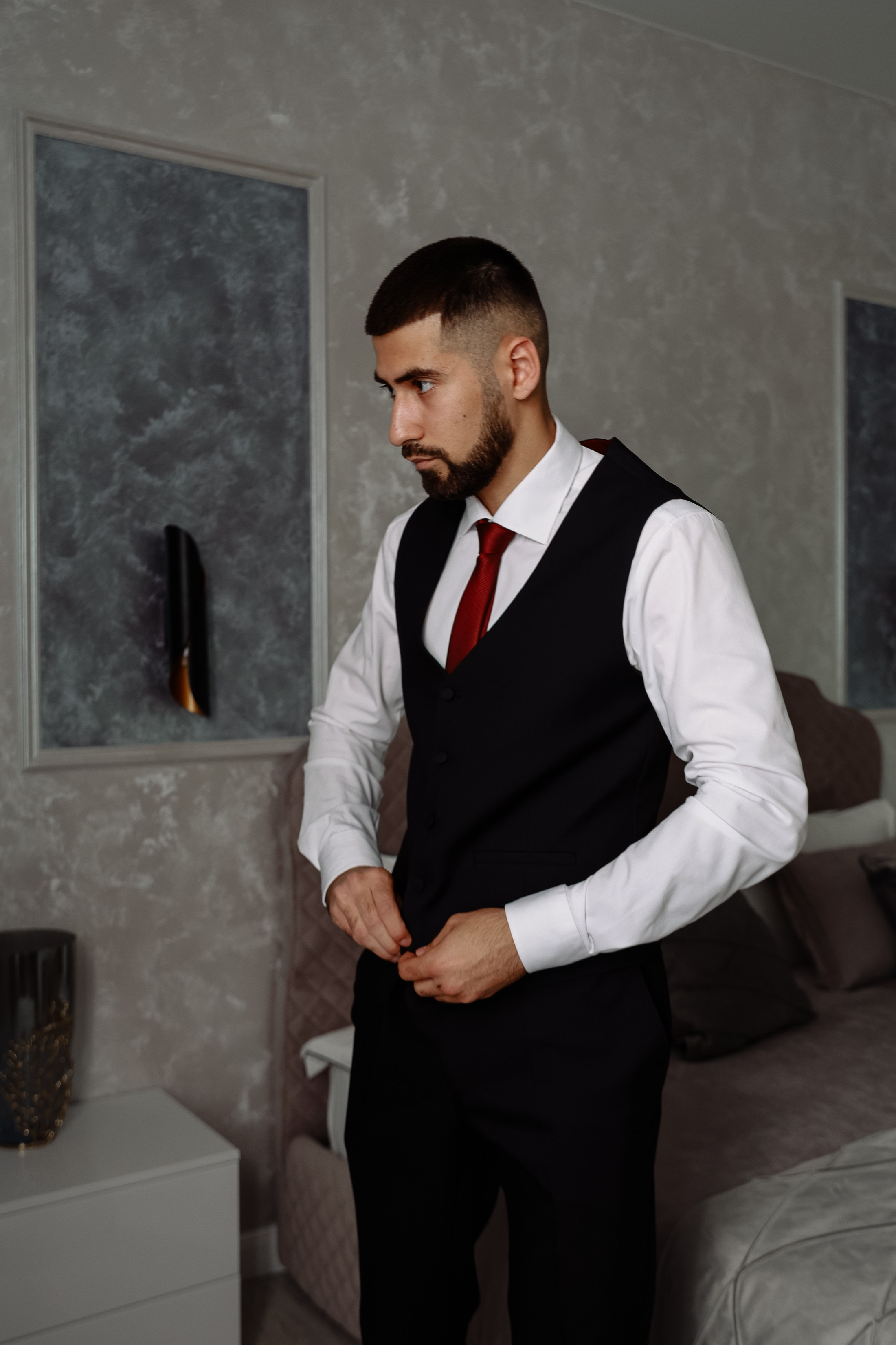 Сборы жениха. Фотограф Юлия Мальцева