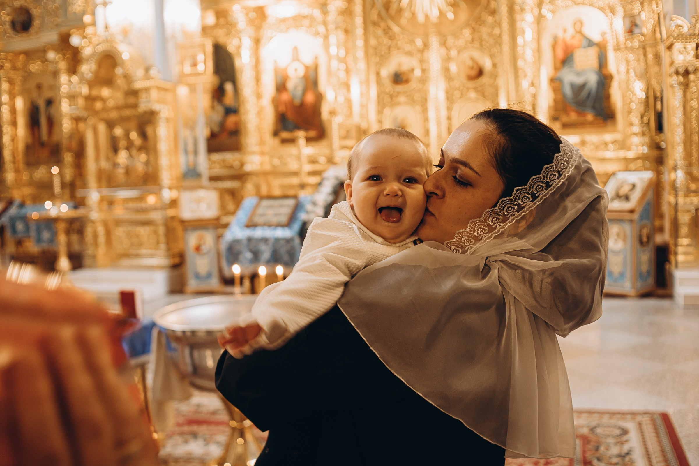 Крещение Виолетты. Семейный фотограф в Волгодонске Краченцева Анна