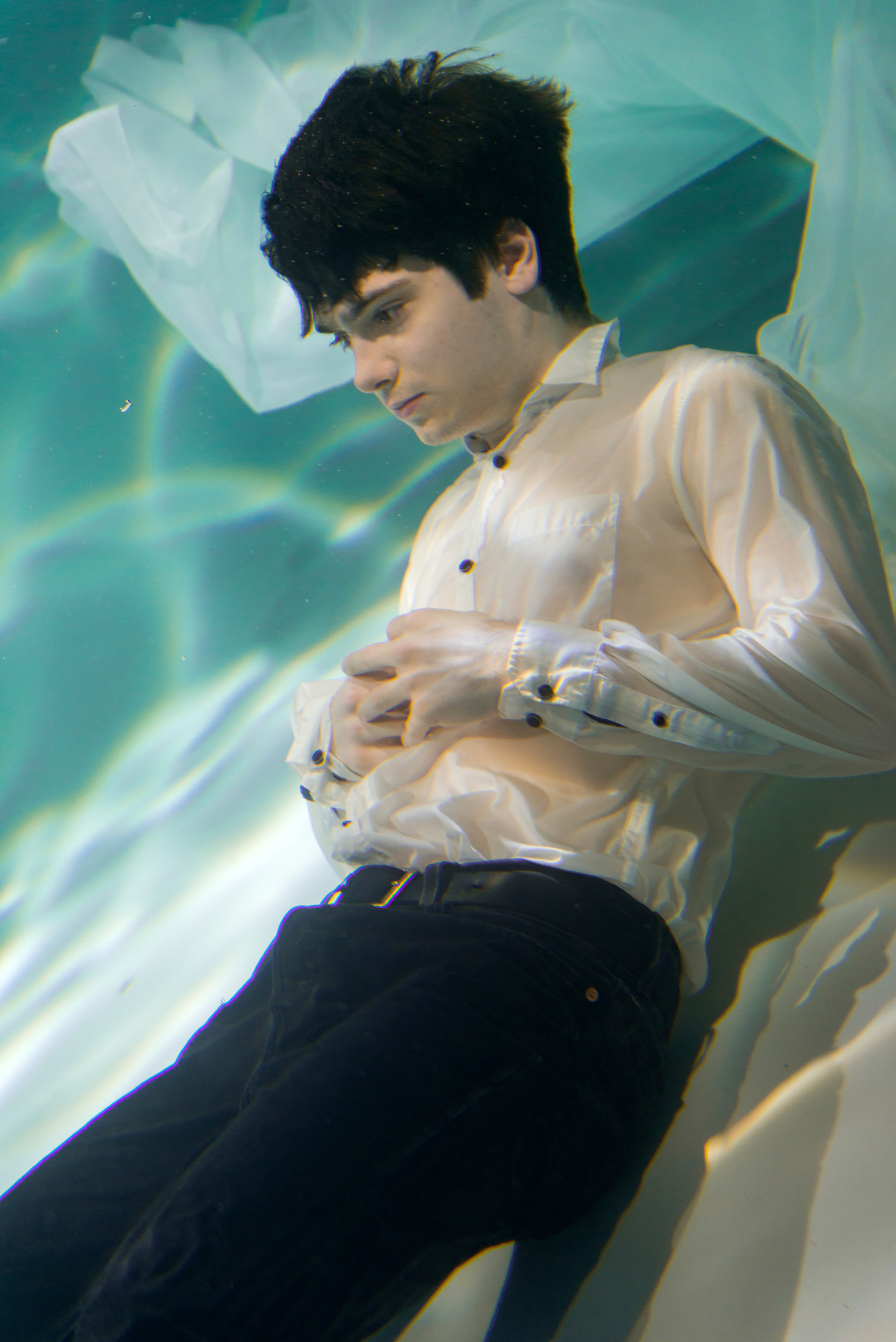 Под водой. Фотограф и дизайнер в Москве Екатерина Лобачева