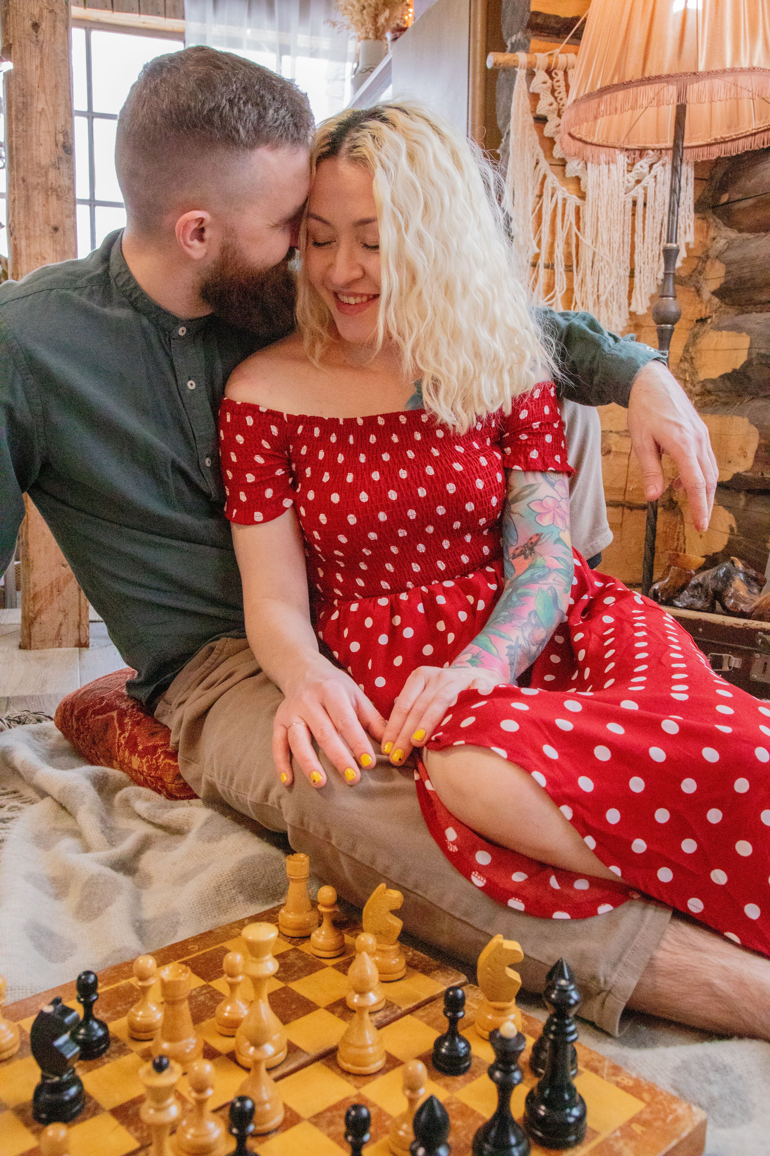 Весна. Загородная фотостудия Глэмпинг в МО