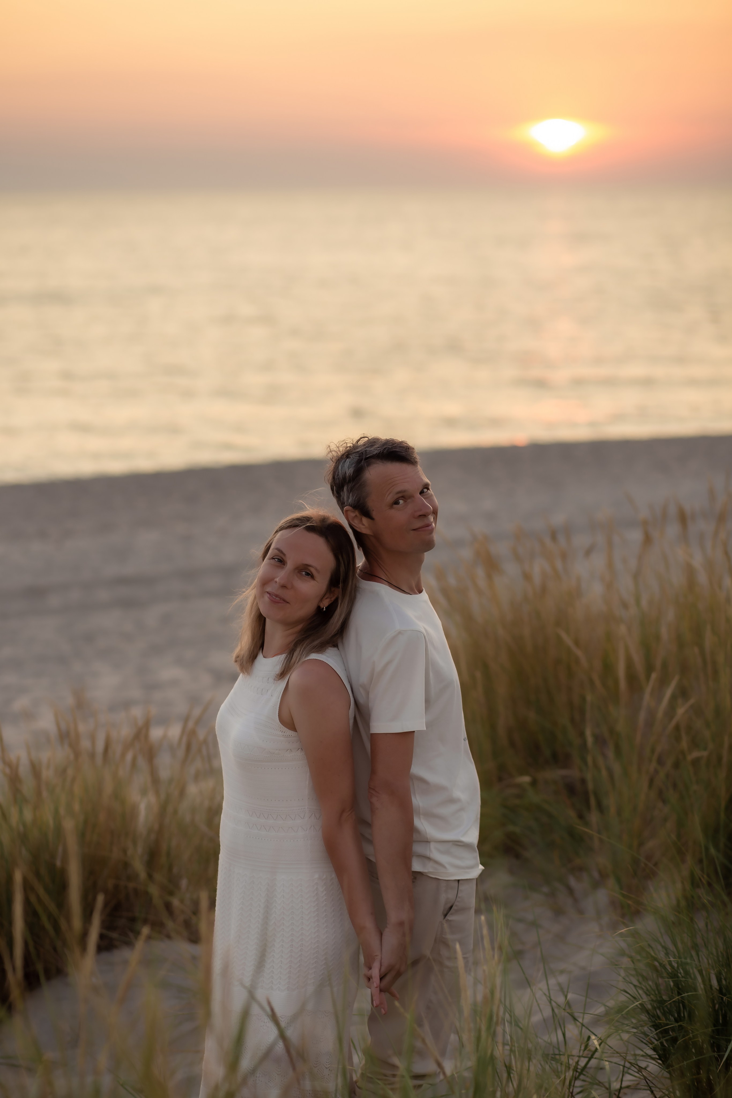 Екатерина и Антон. На закате. Фотограф в Калининграде Решетникова Алина