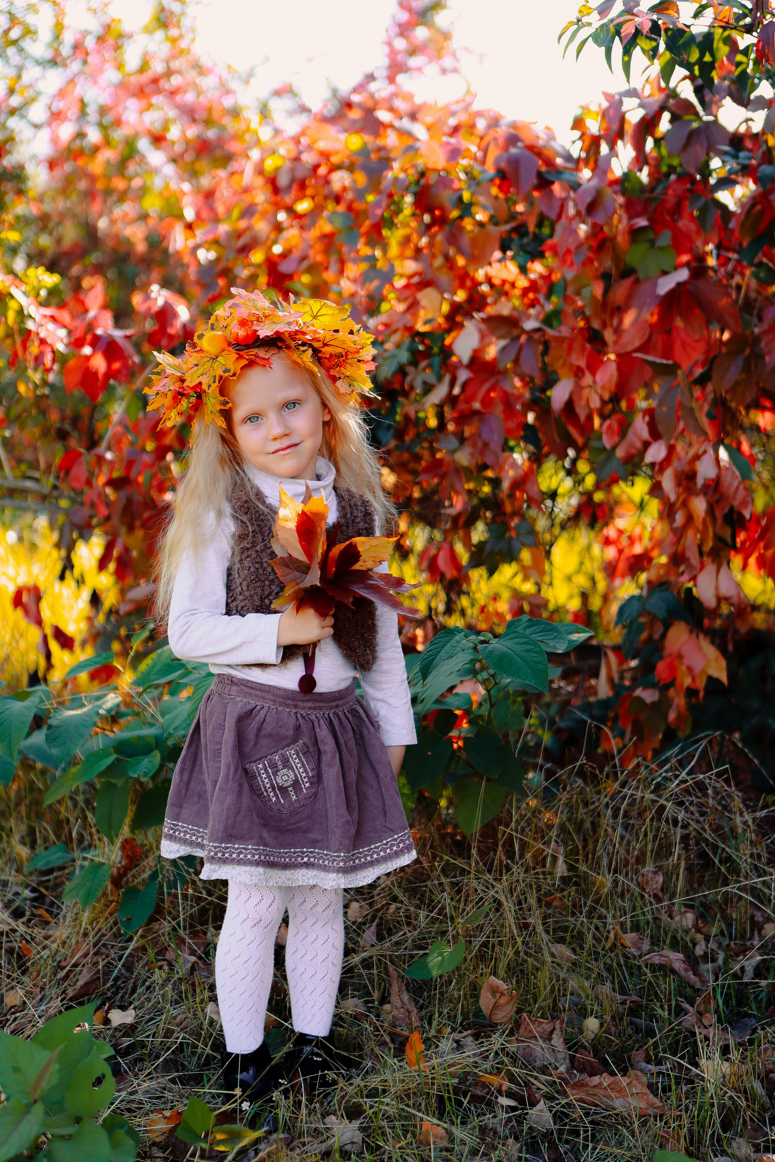 Осень. Семейный и детский фотограф в Москве Александра Мак