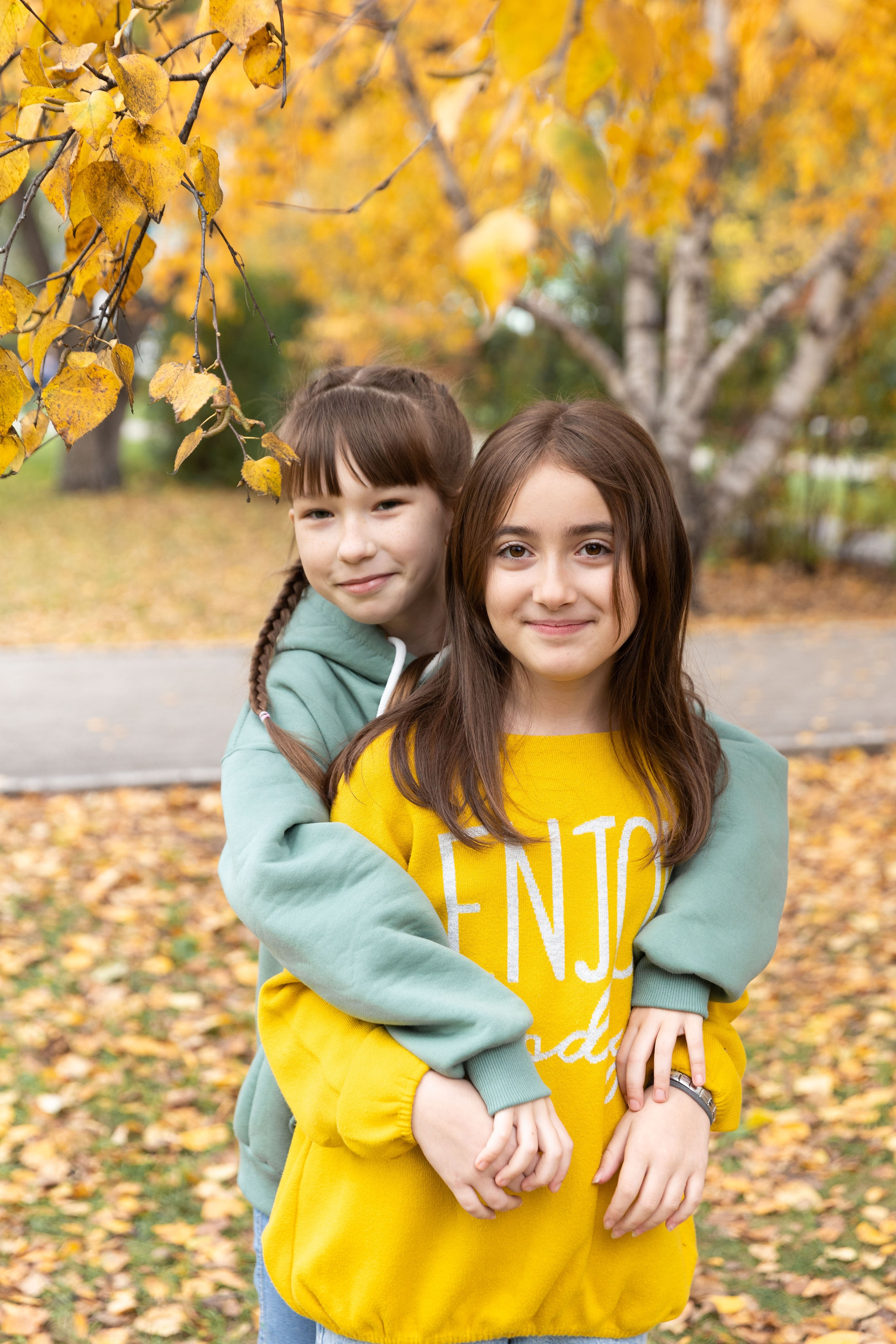 Осенняя фотосессия 4 Б. Семейный, детский, школьный фотограф в Благовещенске Яна Белоусова