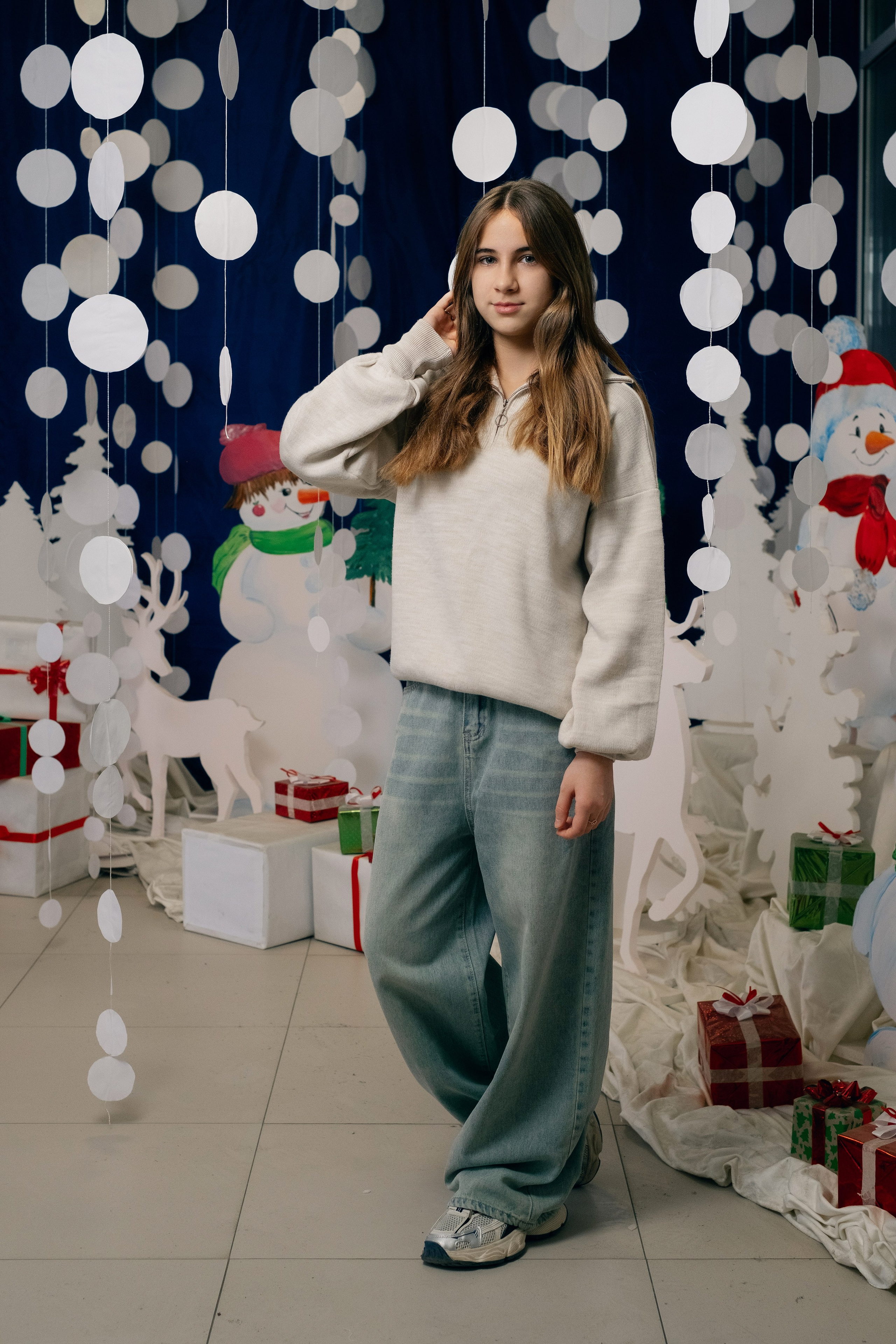 Новогодняя Фотосессия МАОУ СОШ№ 15 8 «Г». Свадебный и репортажной фотограф Денис Ожигин в Краснодаре и Краснодарском крае