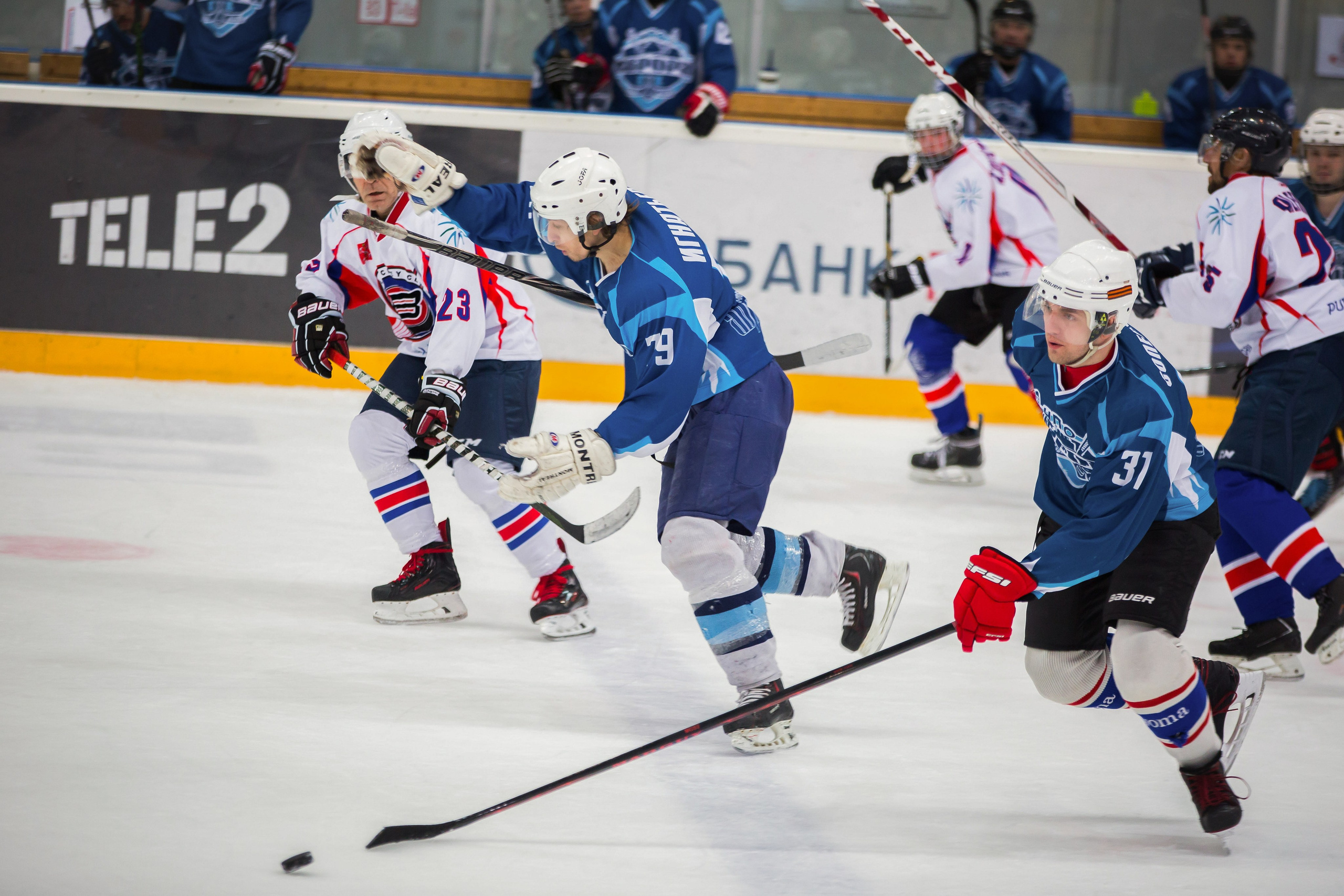 Хоккей для «Work&Sport». Снимаю съемки