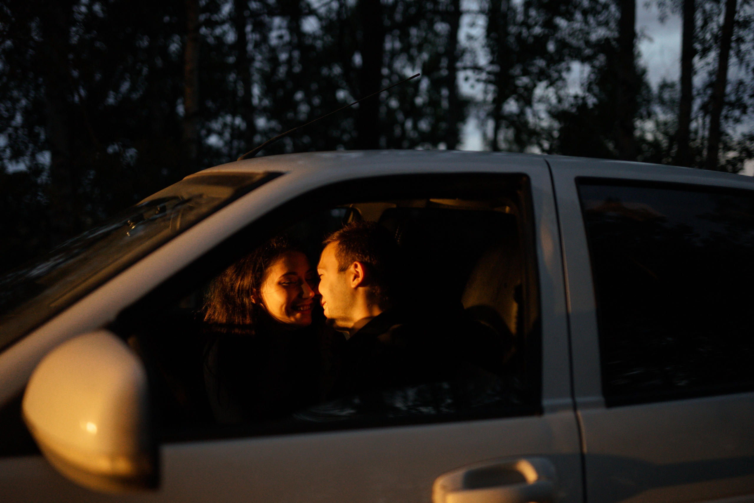 Поздний закат