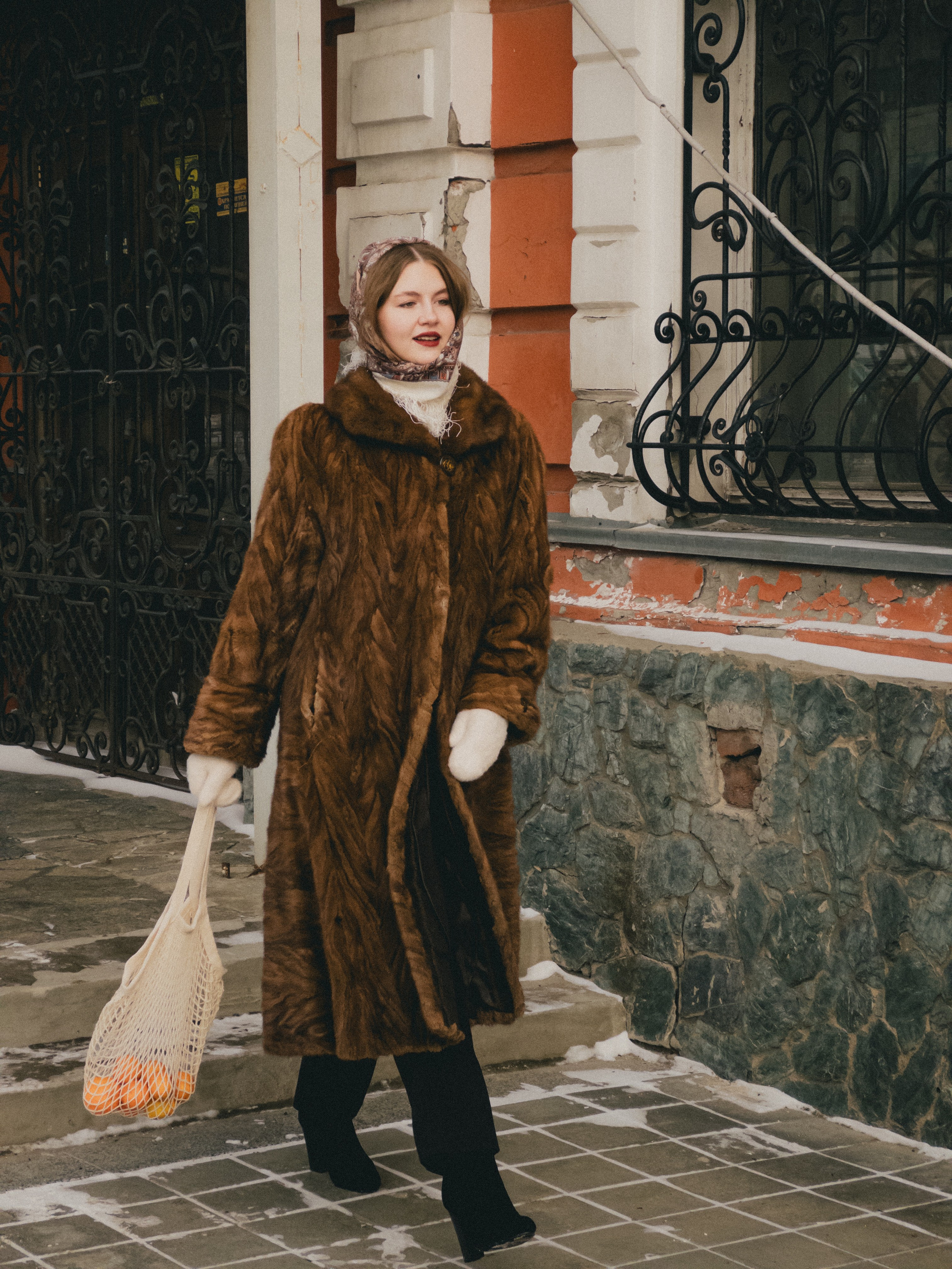 Соня | Звенит январская вьюга. Фотограф Барнаул Софья Бояринова