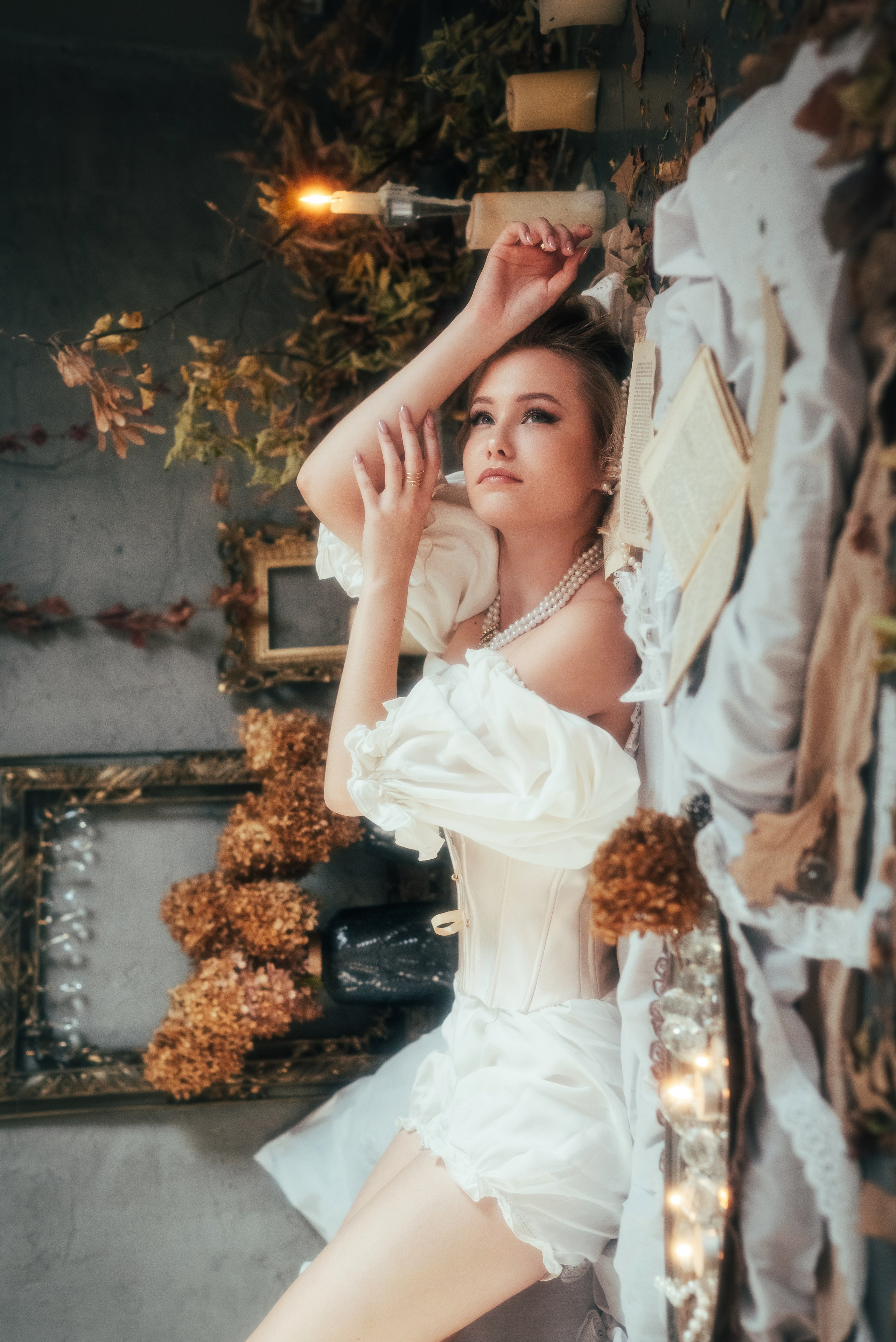 Фотосессия с дымом античном стиле Кемерово