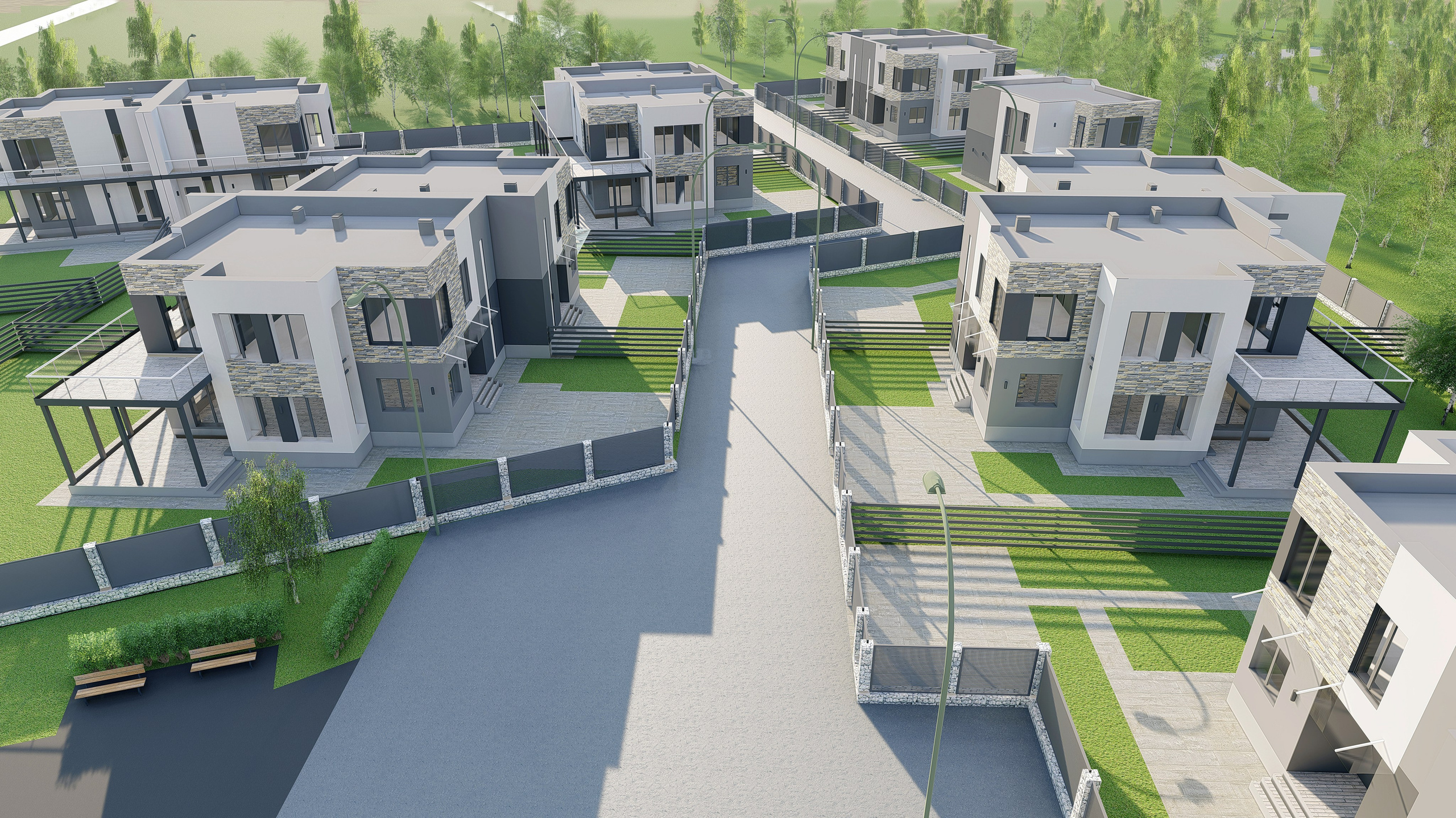 Проект дуплекса. Дизайн интерьера и архитектурное проектирование ДЕС