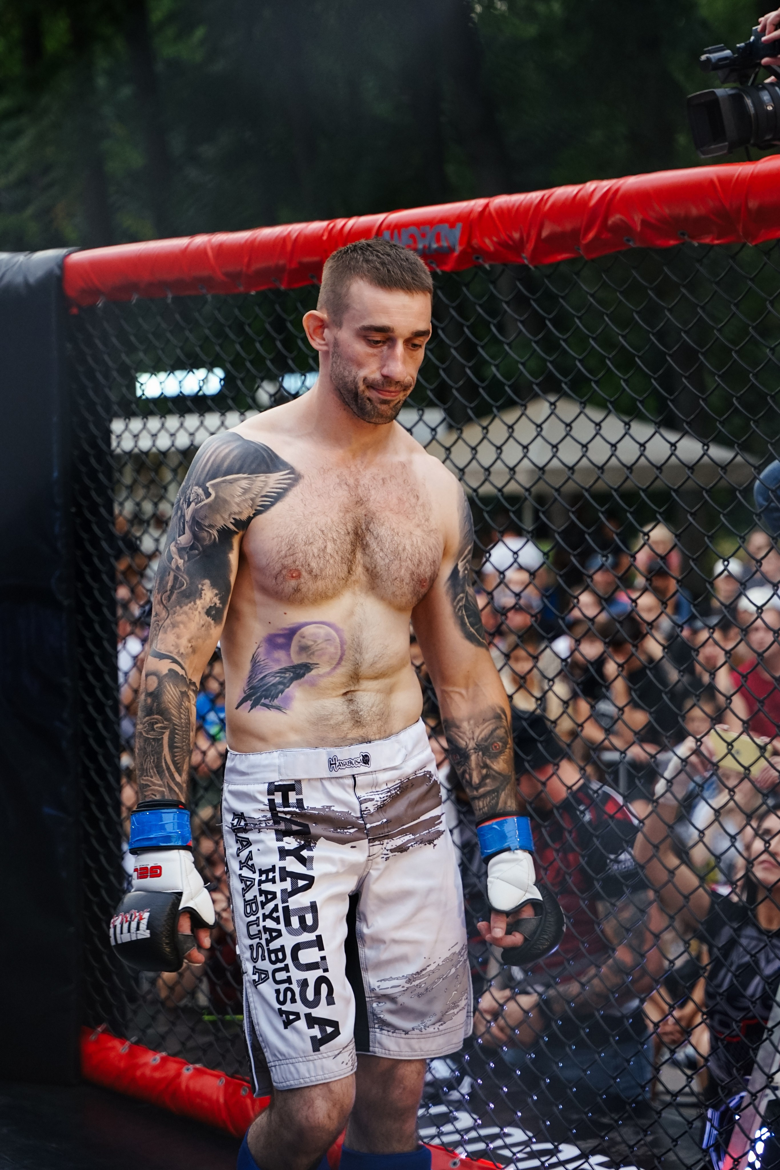 Вечер боев в ЦПКиО. Фотограф Надежда Погребняк | Рязань | Москва