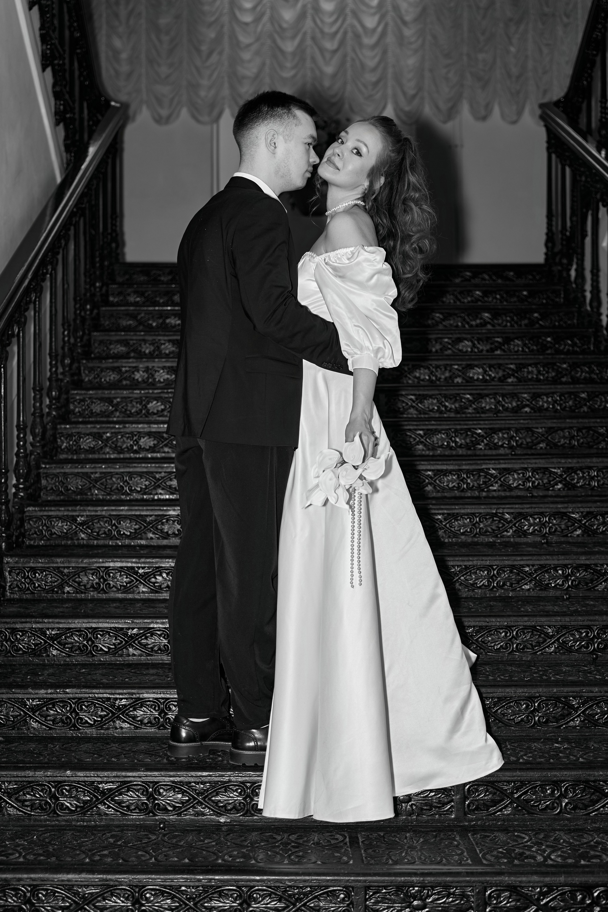 Свадебная фотосессия в гостинице и в студии