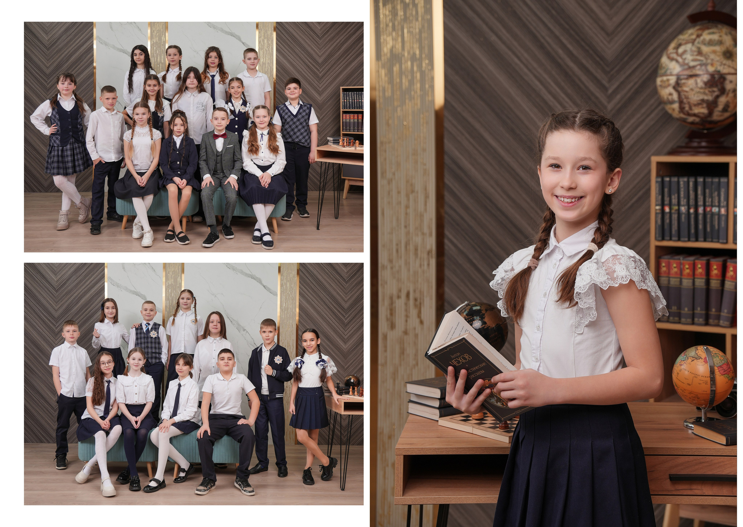 ШКОЛА 110 4 Г. Красивый выпускной альбом в Краснодаре