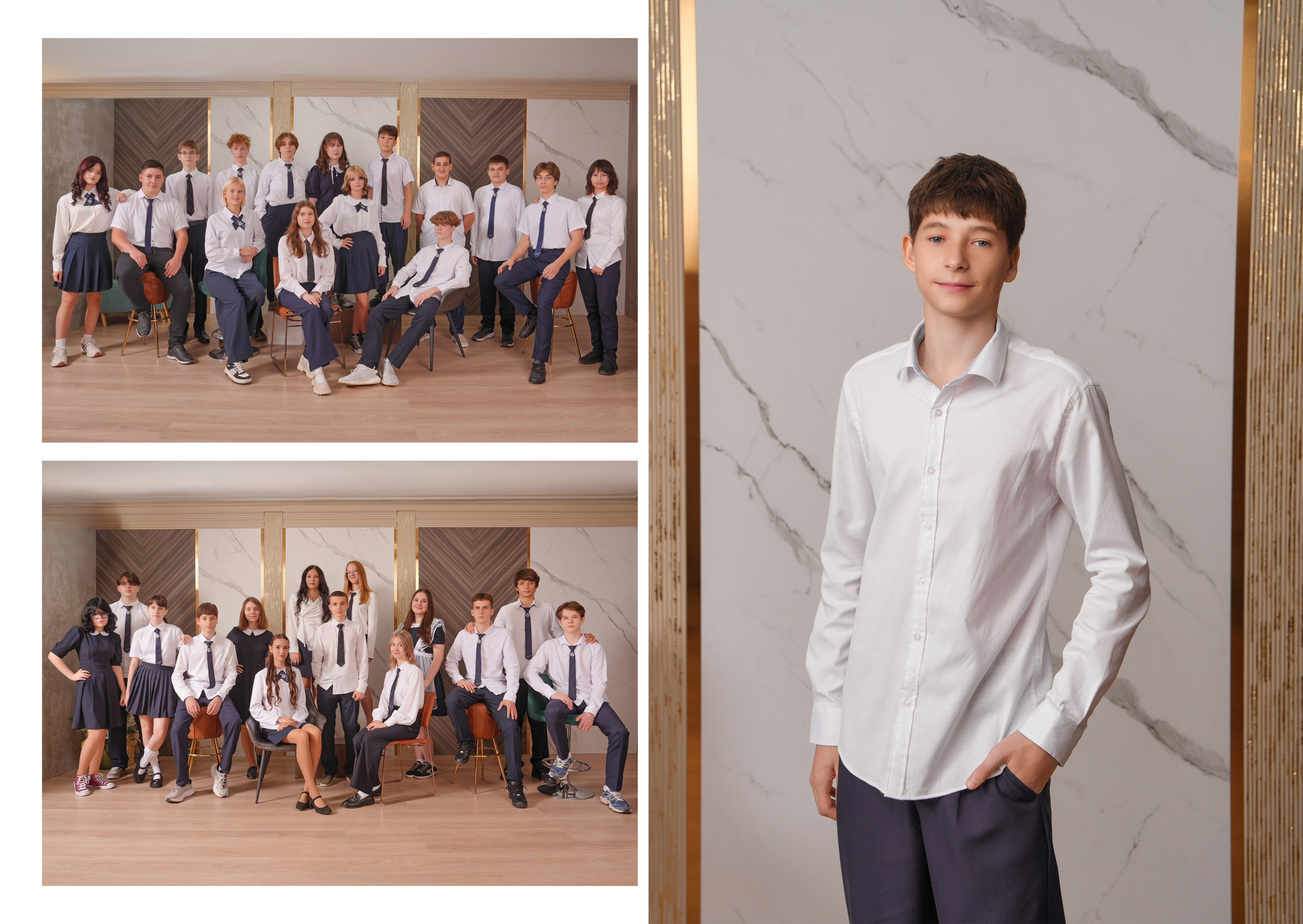 ШКОЛА 6-9Б. Красивый выпускной альбом в Краснодаре